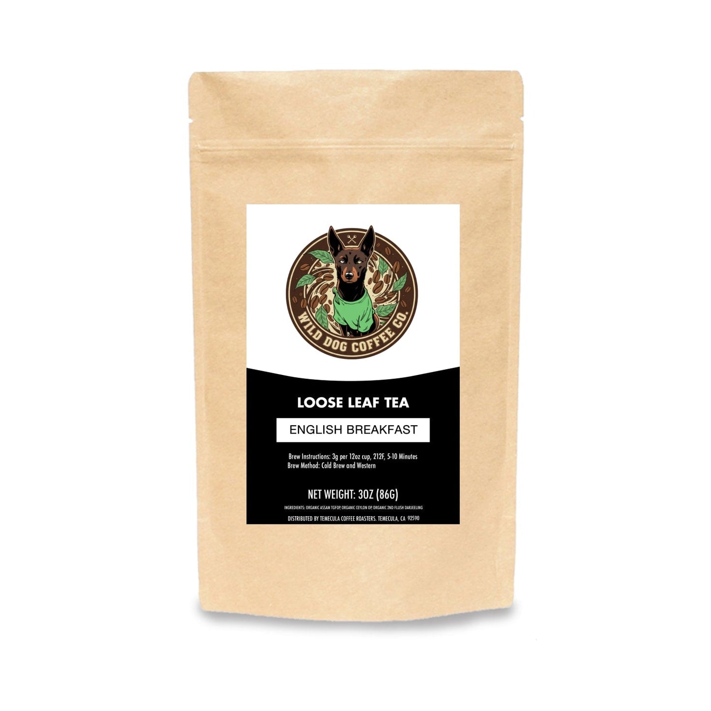 English Breakfast – coffee or tea by Wild Dog Coffee Co English Breakfast by My Store