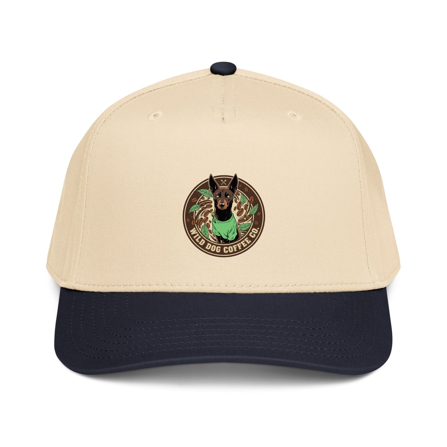 5 panel cap – coffee or tea by Wild Dog Coffee Co 5 panel cap by Wild Dog Coffee Co.