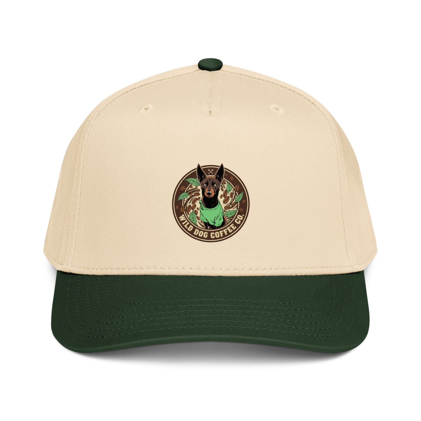 5 panel cap – coffee or tea by Wild Dog Coffee Co 5 panel cap by Wild Dog Coffee Co.