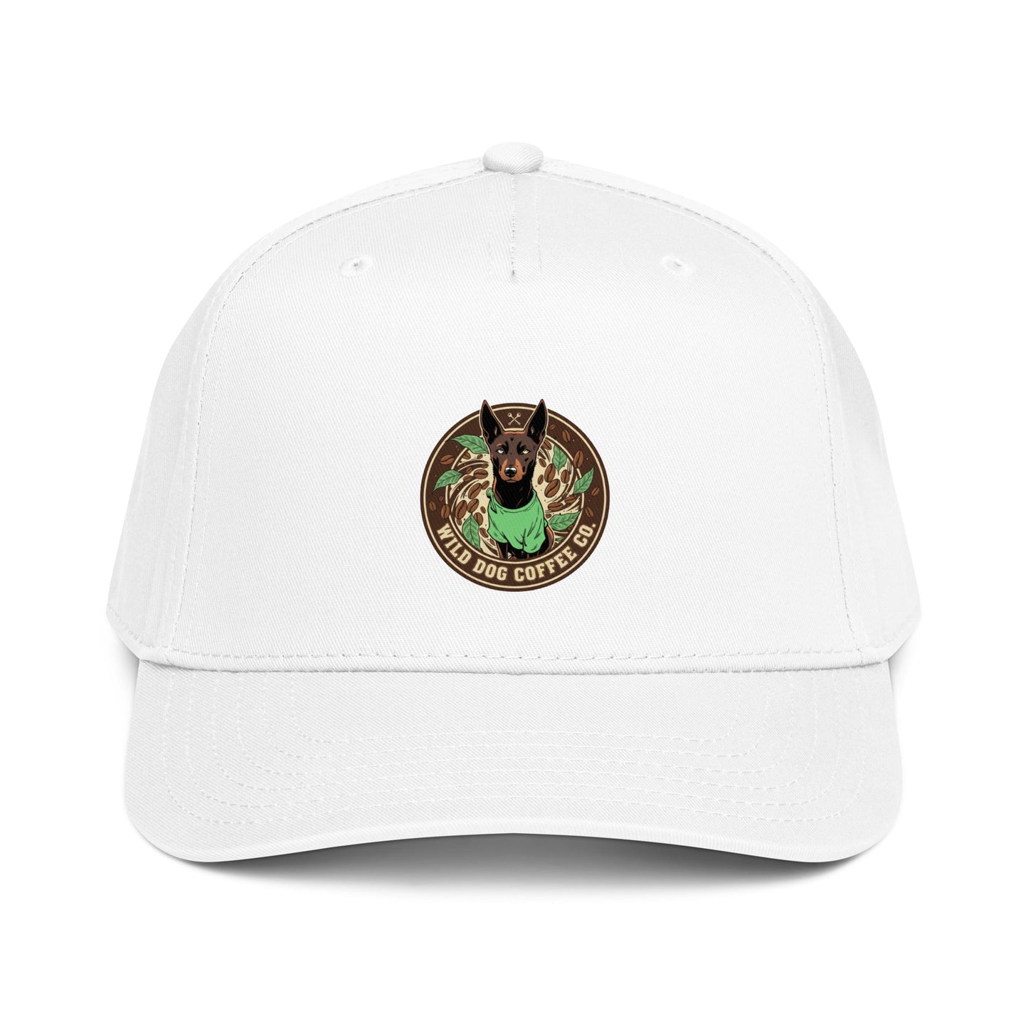 5 panel cap – coffee or tea by Wild Dog Coffee Co 5 panel cap by Wild Dog Coffee Co.