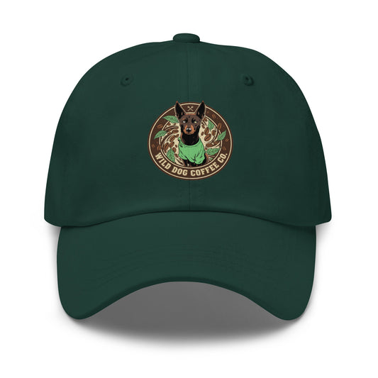 Dad hat – coffee or tea by Wild Dog Coffee Co Dad hat by Wild Dog Coffee Co.
