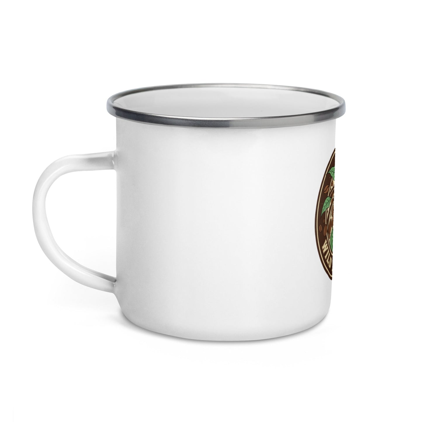 Enamel Mug – coffee or tea by Wild Dog Coffee Co Enamel Mug by Wild Dog Coffee Co.