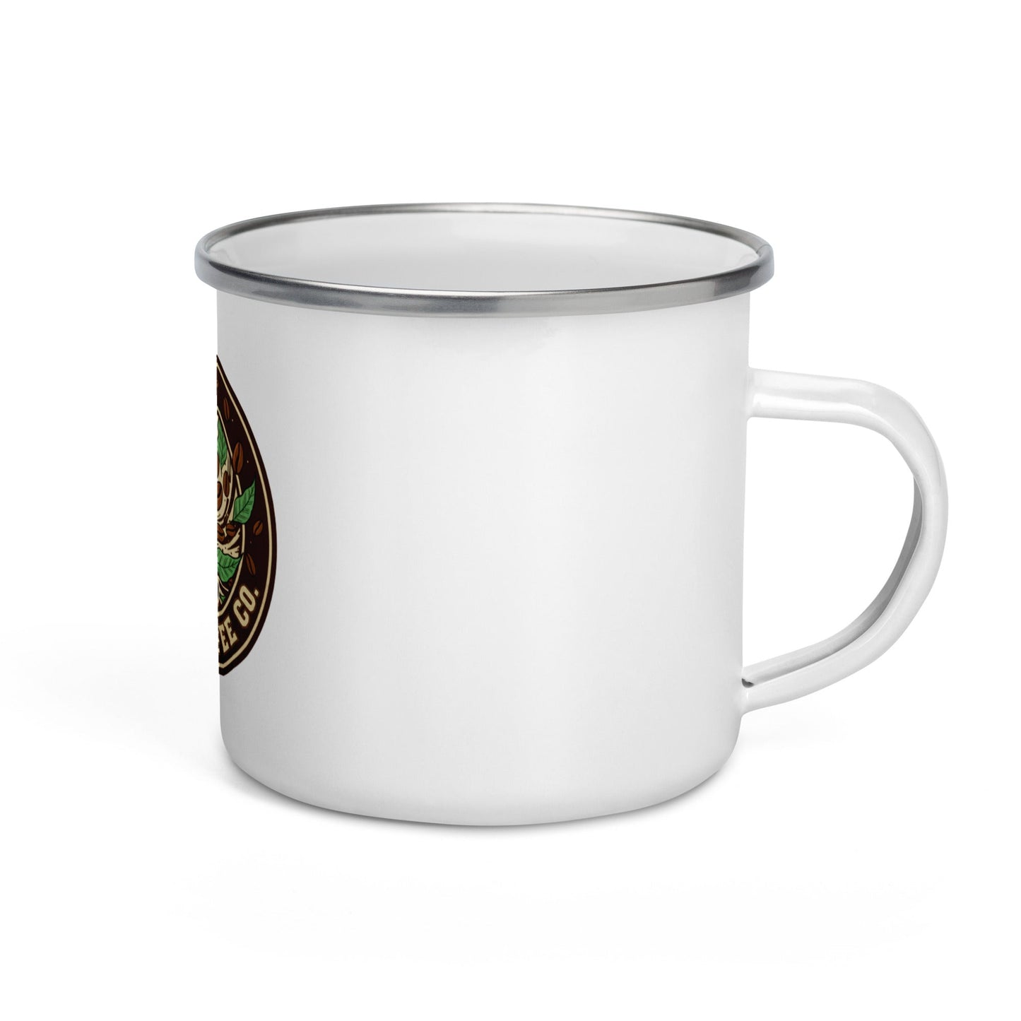 Enamel Mug – coffee or tea by Wild Dog Coffee Co Enamel Mug by Wild Dog Coffee Co.