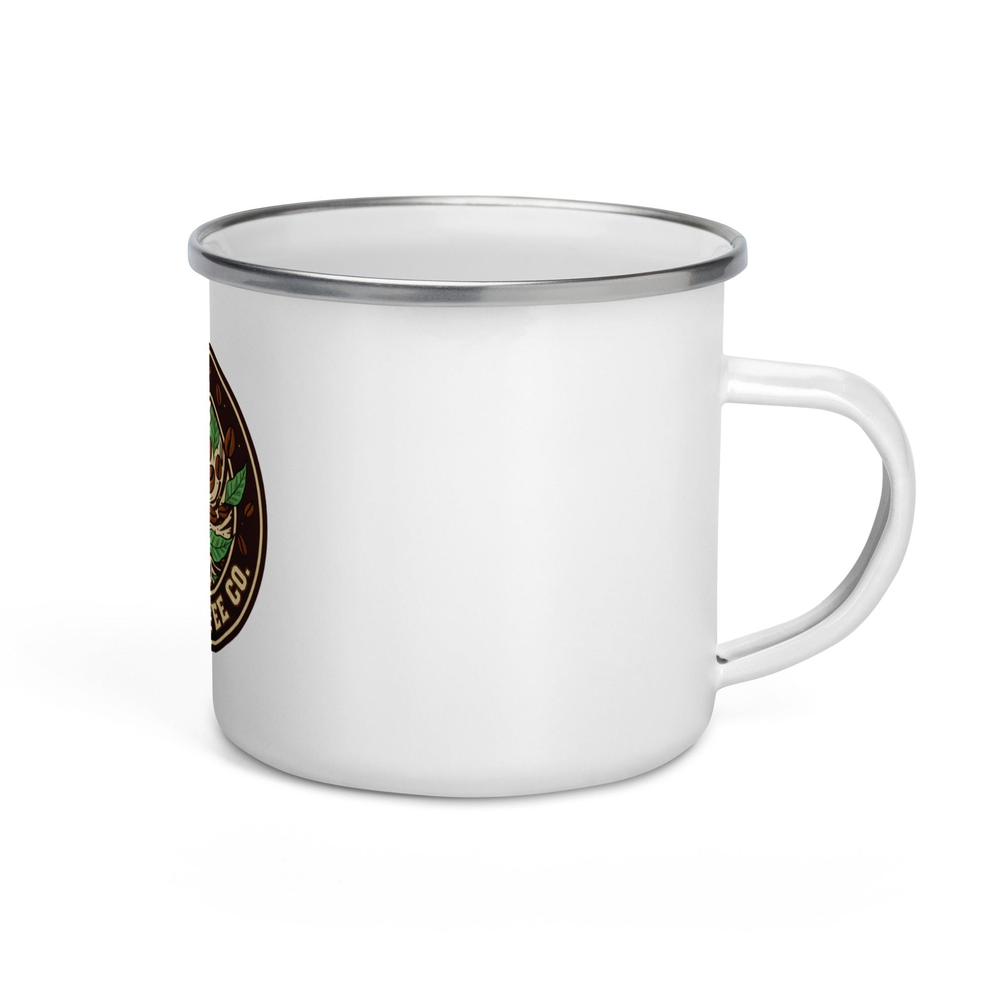 Enamel Mug – coffee or tea by Wild Dog Coffee Co Enamel Mug by Wild Dog Coffee Co.
