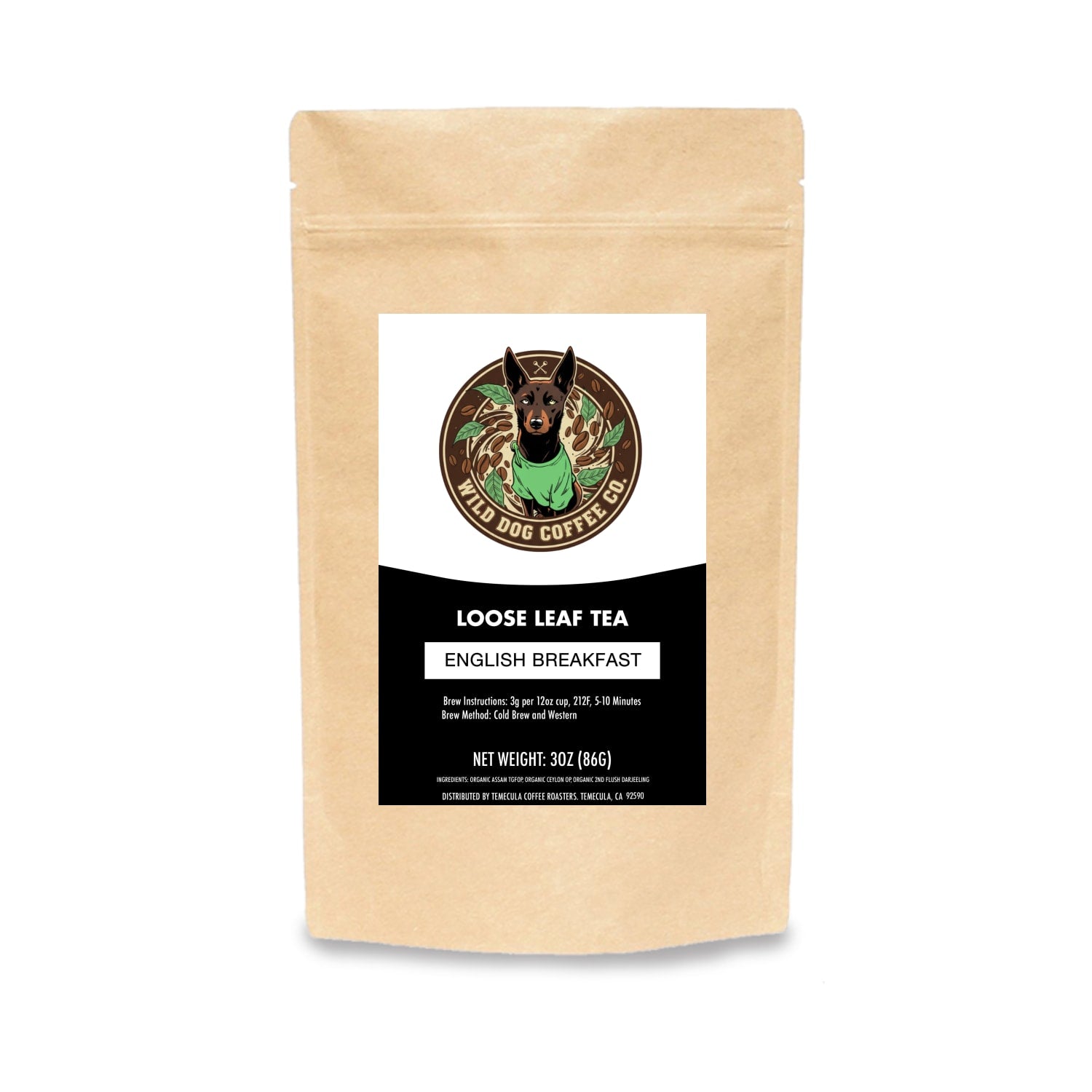 English Breakfast – coffee or tea by Wild Dog Coffee Co English Breakfast by My Store