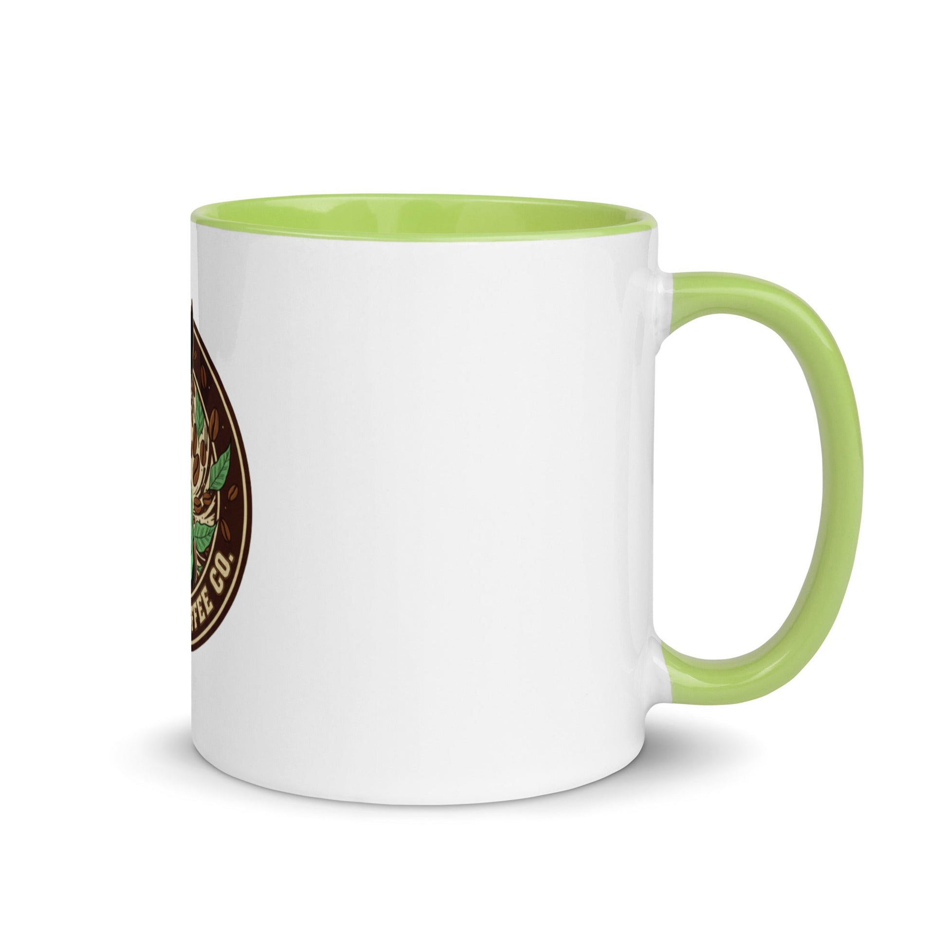 Mug with Color Inside – coffee or tea by Wild Dog Coffee Co Mug with Color Inside by Wild Dog Coffee Co.