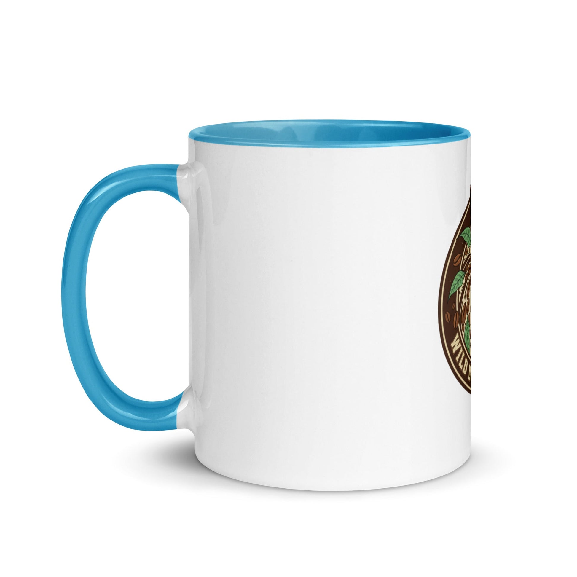 Mug with Color Inside – coffee or tea by Wild Dog Coffee Co Mug with Color Inside by Wild Dog Coffee Co.