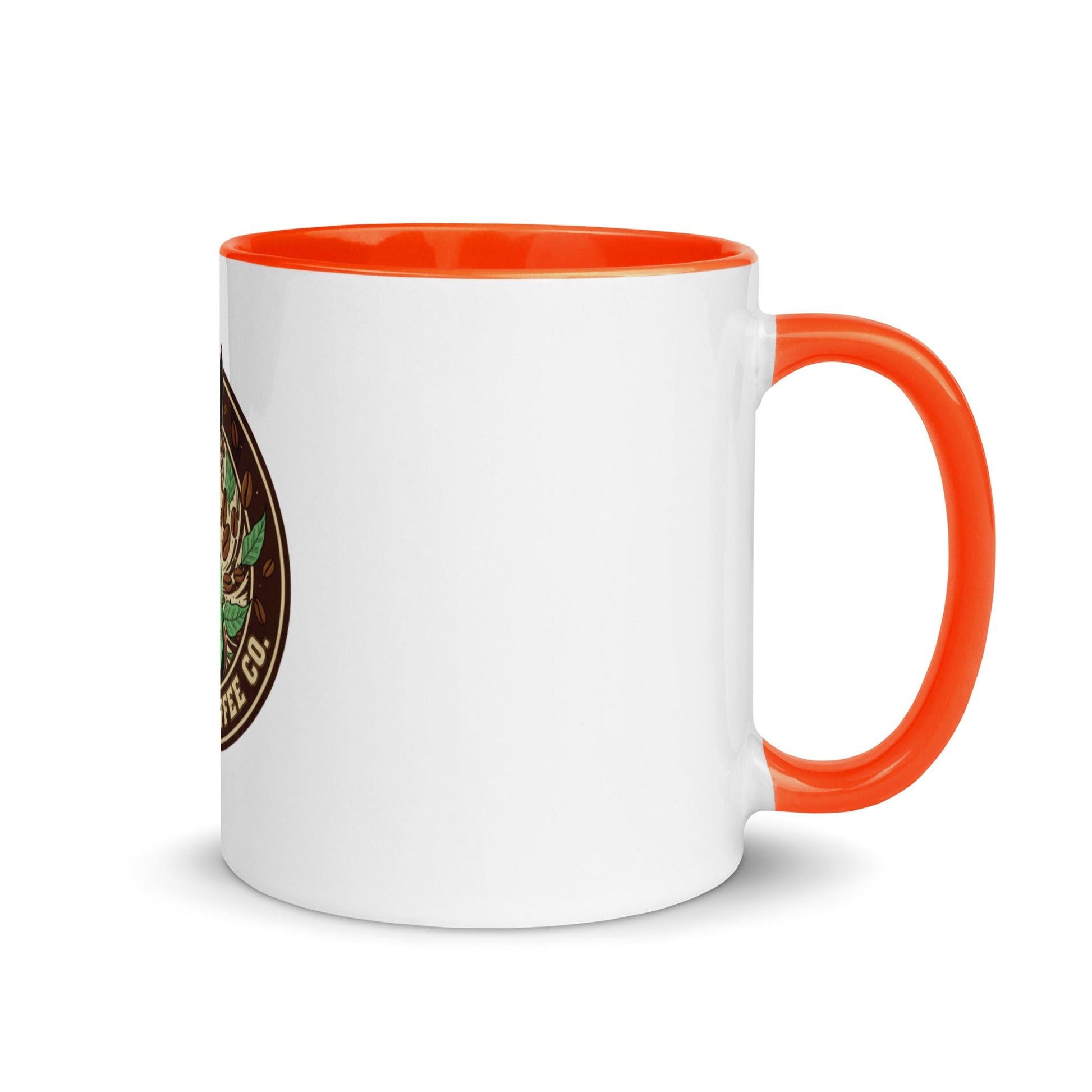 Mug with Color Inside – coffee or tea by Wild Dog Coffee Co Mug with Color Inside by Wild Dog Coffee Co.