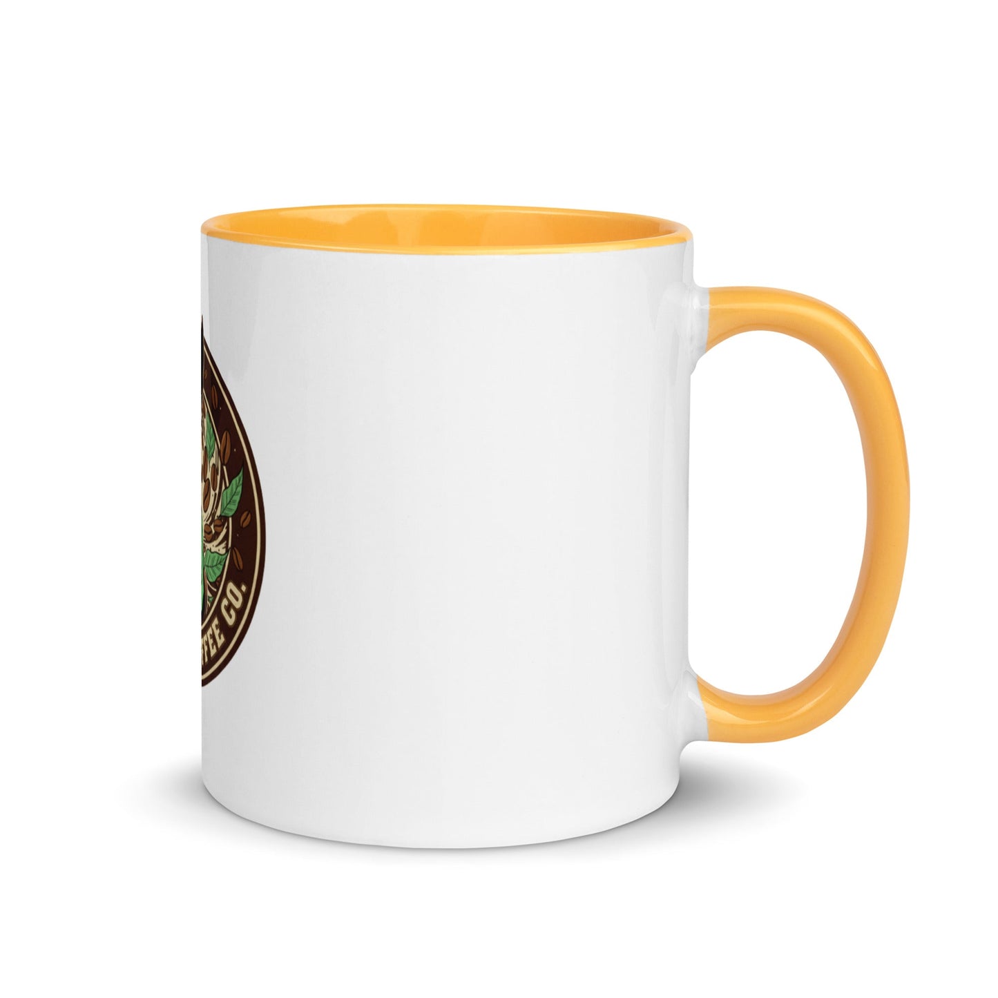 Mug with Color Inside – coffee or tea by Wild Dog Coffee Co Mug with Color Inside by Wild Dog Coffee Co.