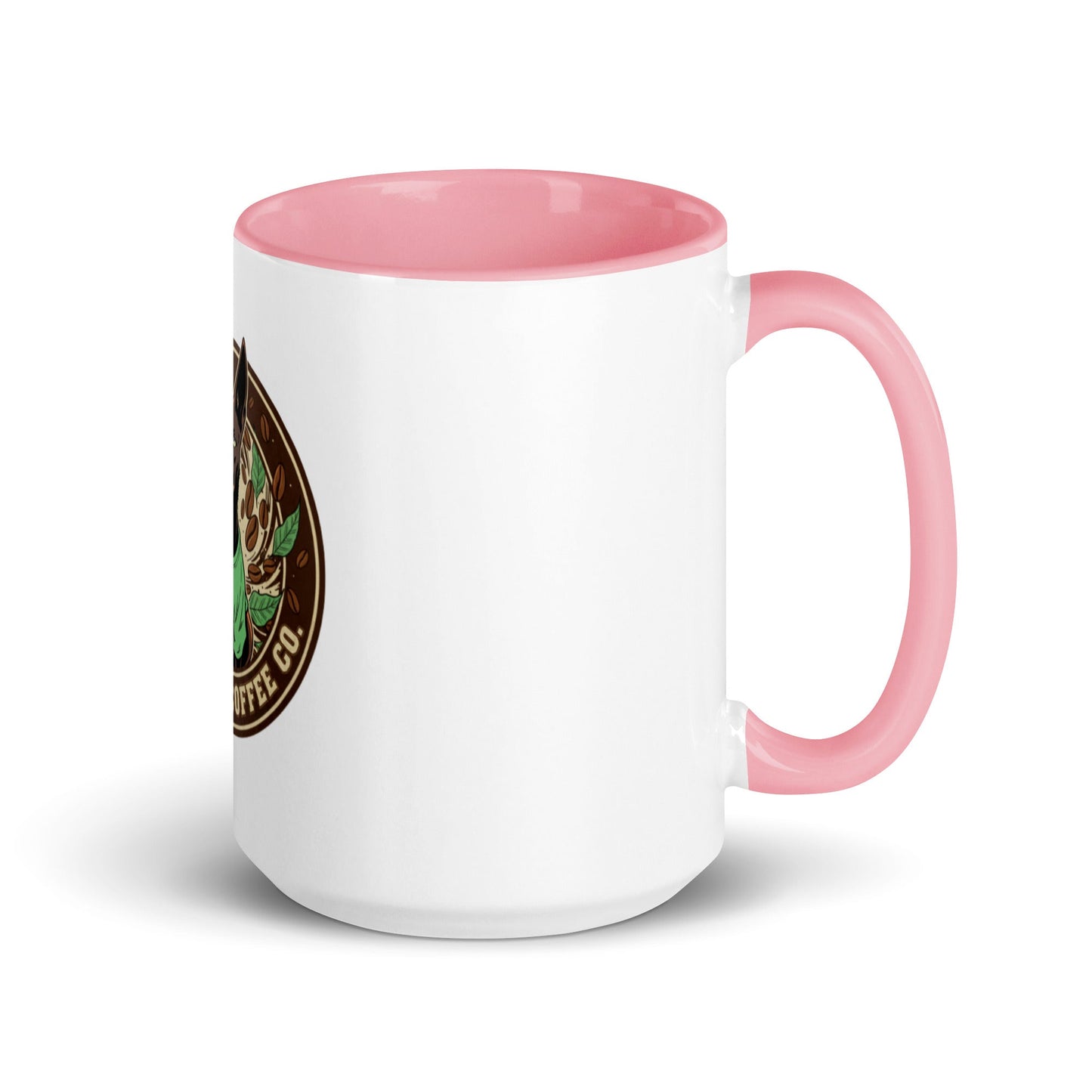 Mug with Color Inside – coffee or tea by Wild Dog Coffee Co Mug with Color Inside by Wild Dog Coffee Co.
