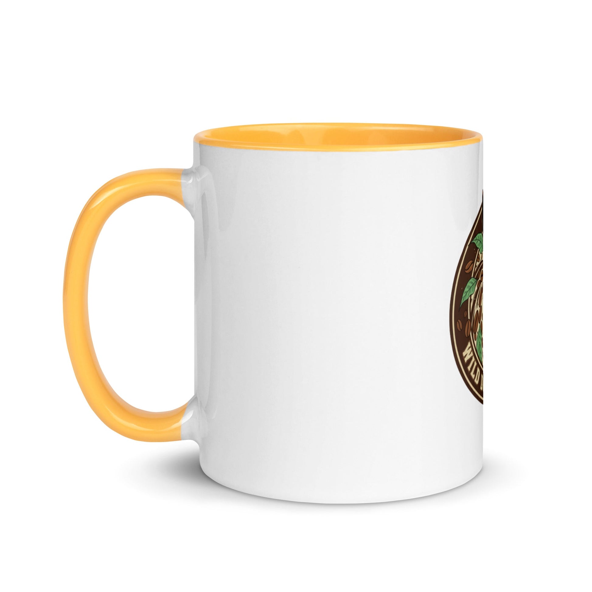 Mug with Color Inside – coffee or tea by Wild Dog Coffee Co Mug with Color Inside by Wild Dog Coffee Co.