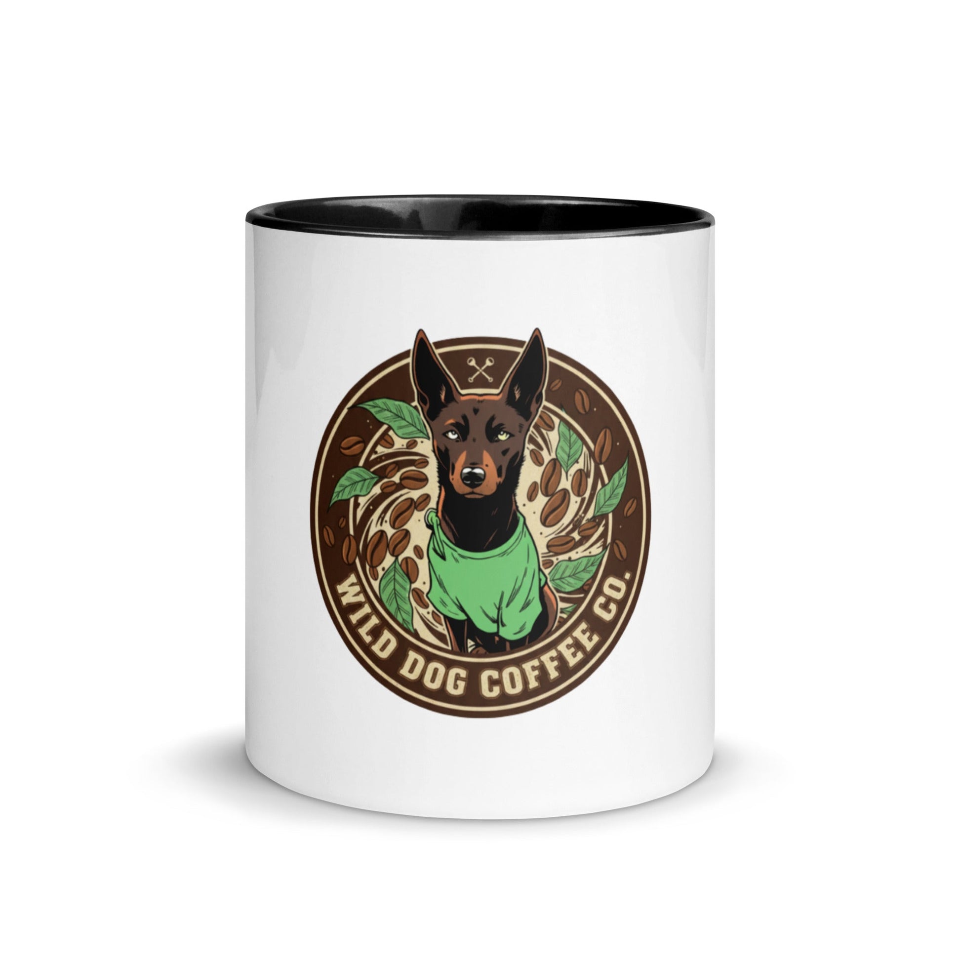 Mug with Color Inside – coffee or tea by Wild Dog Coffee Co Mug with Color Inside by Wild Dog Coffee Co.
