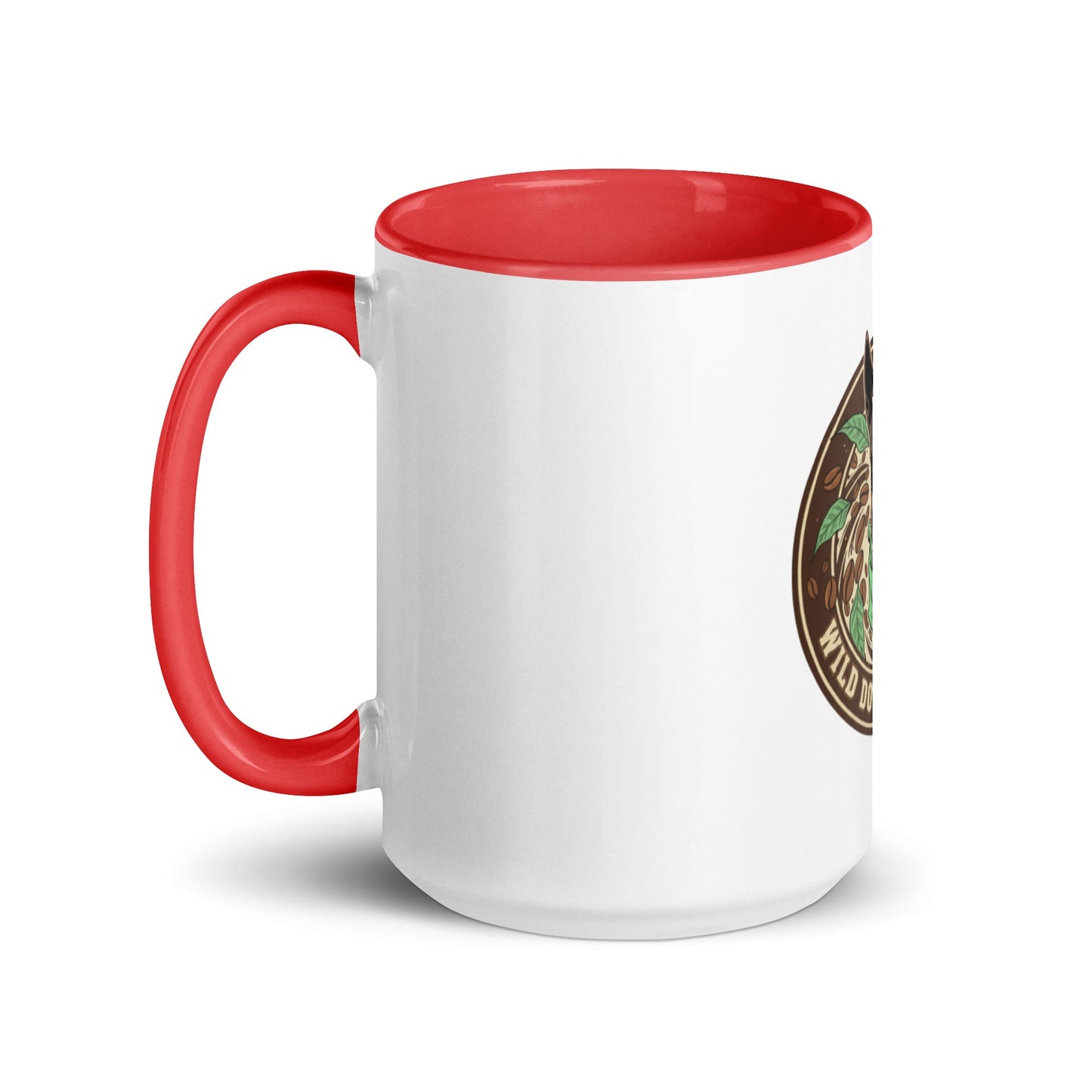Mug with Color Inside – coffee or tea by Wild Dog Coffee Co Mug with Color Inside by Wild Dog Coffee Co.