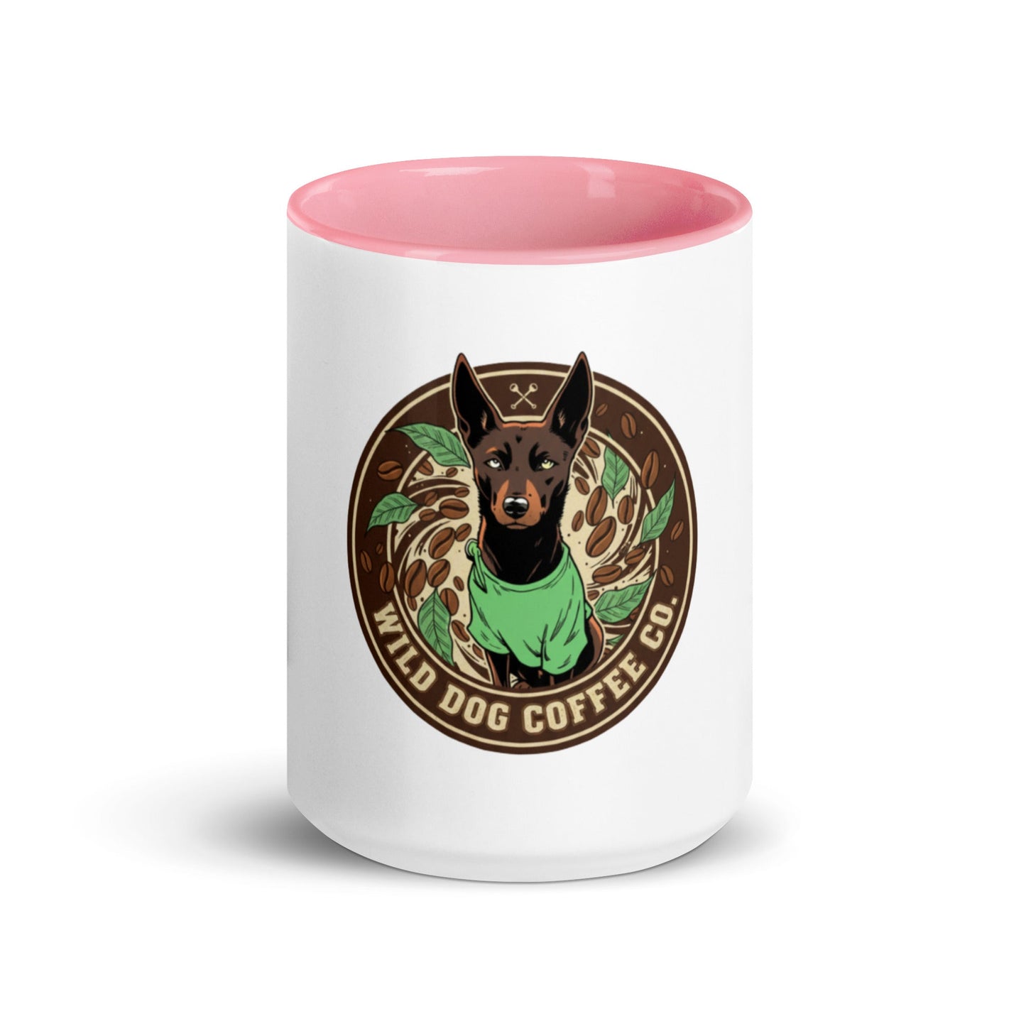 Mug with Color Inside – coffee or tea by Wild Dog Coffee Co Mug with Color Inside by Wild Dog Coffee Co.