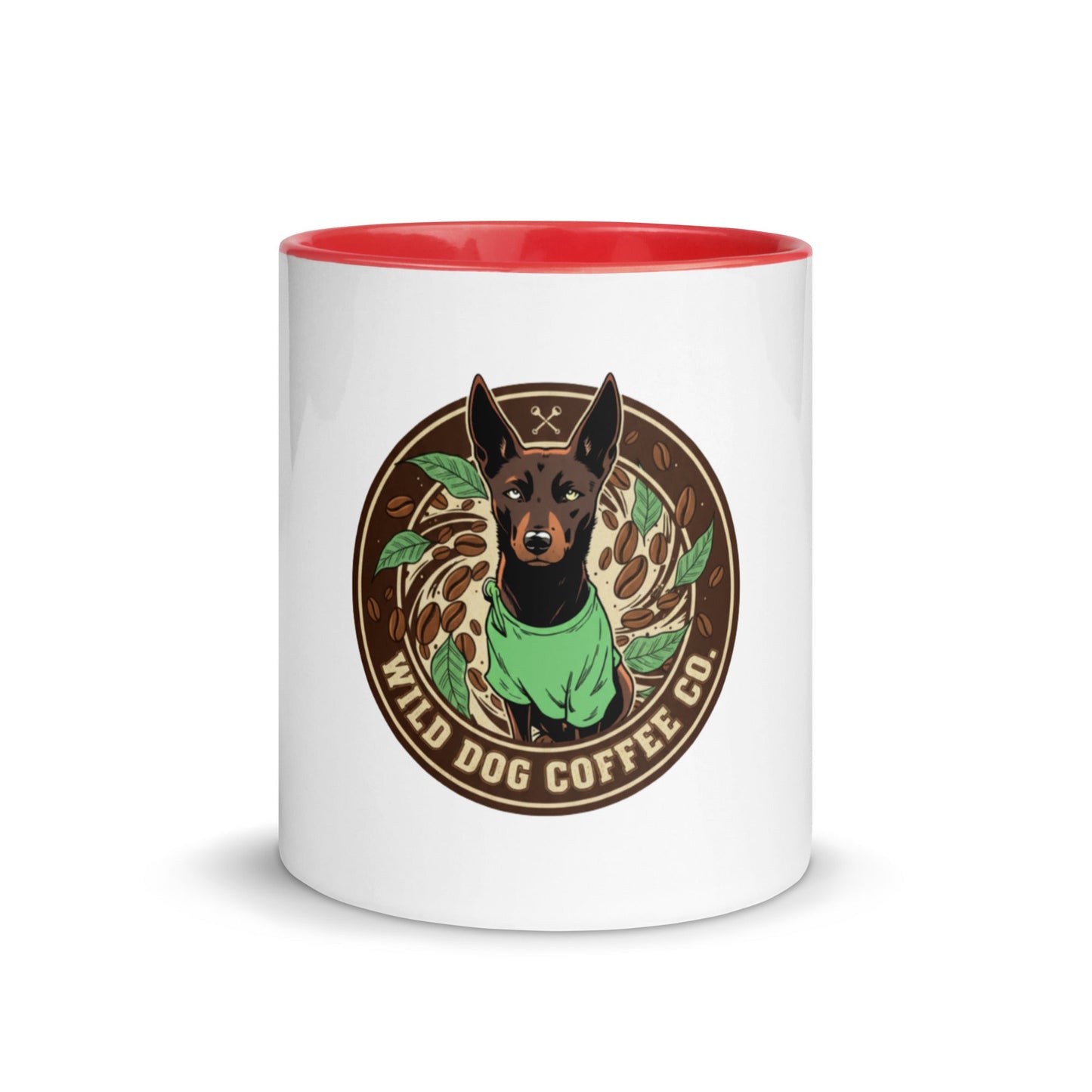 Mug with Color Inside – coffee or tea by Wild Dog Coffee Co Mug with Color Inside by Wild Dog Coffee Co.