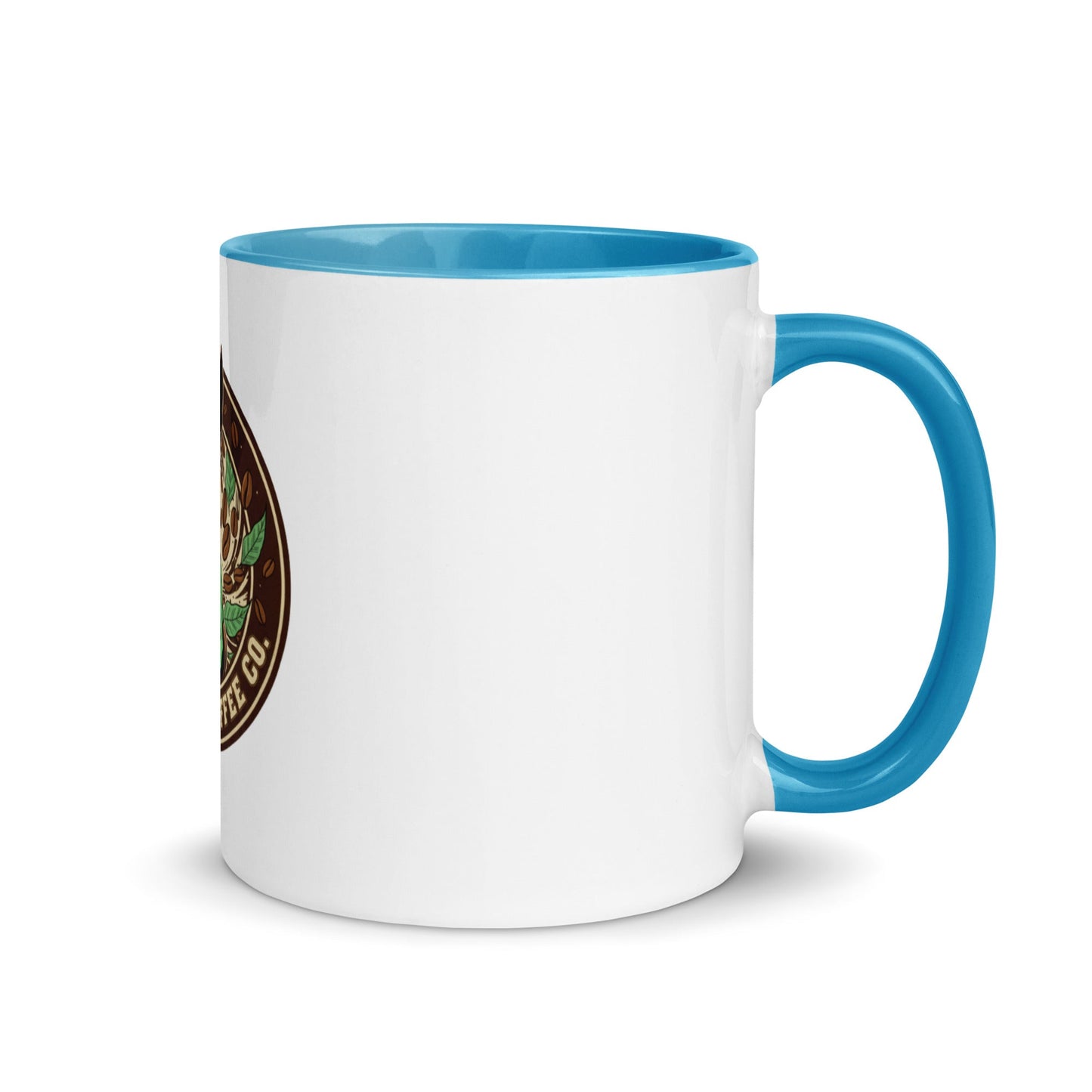Mug with Color Inside – coffee or tea by Wild Dog Coffee Co Mug with Color Inside by Wild Dog Coffee Co.