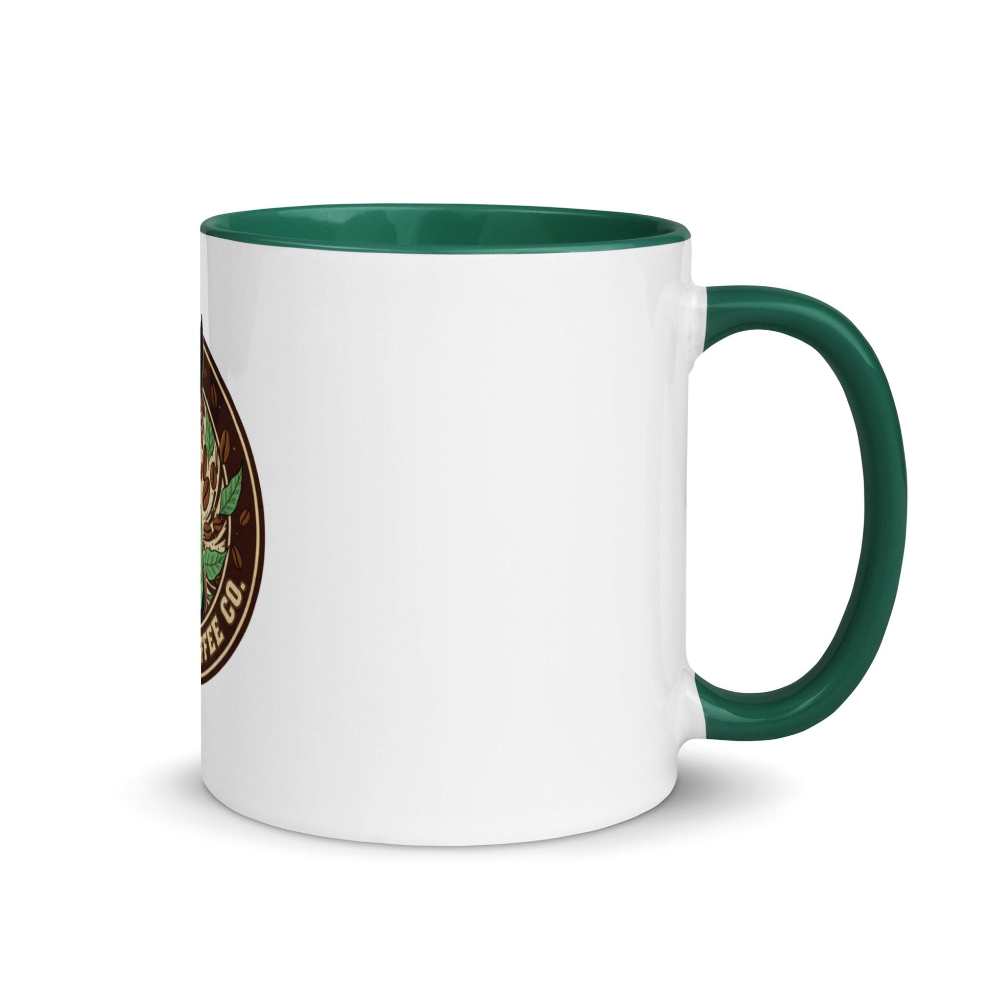 Mug with Color Inside – coffee or tea by Wild Dog Coffee Co Mug with Color Inside by Wild Dog Coffee Co.