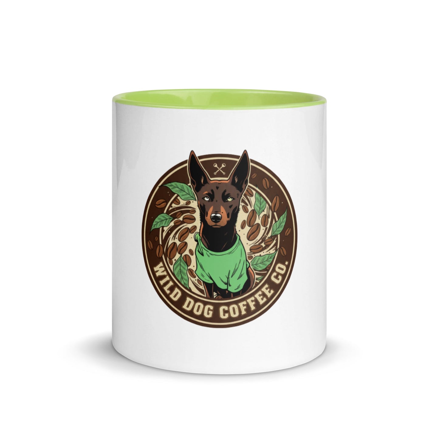Mug with Color Inside – coffee or tea by Wild Dog Coffee Co Mug with Color Inside by Wild Dog Coffee Co.