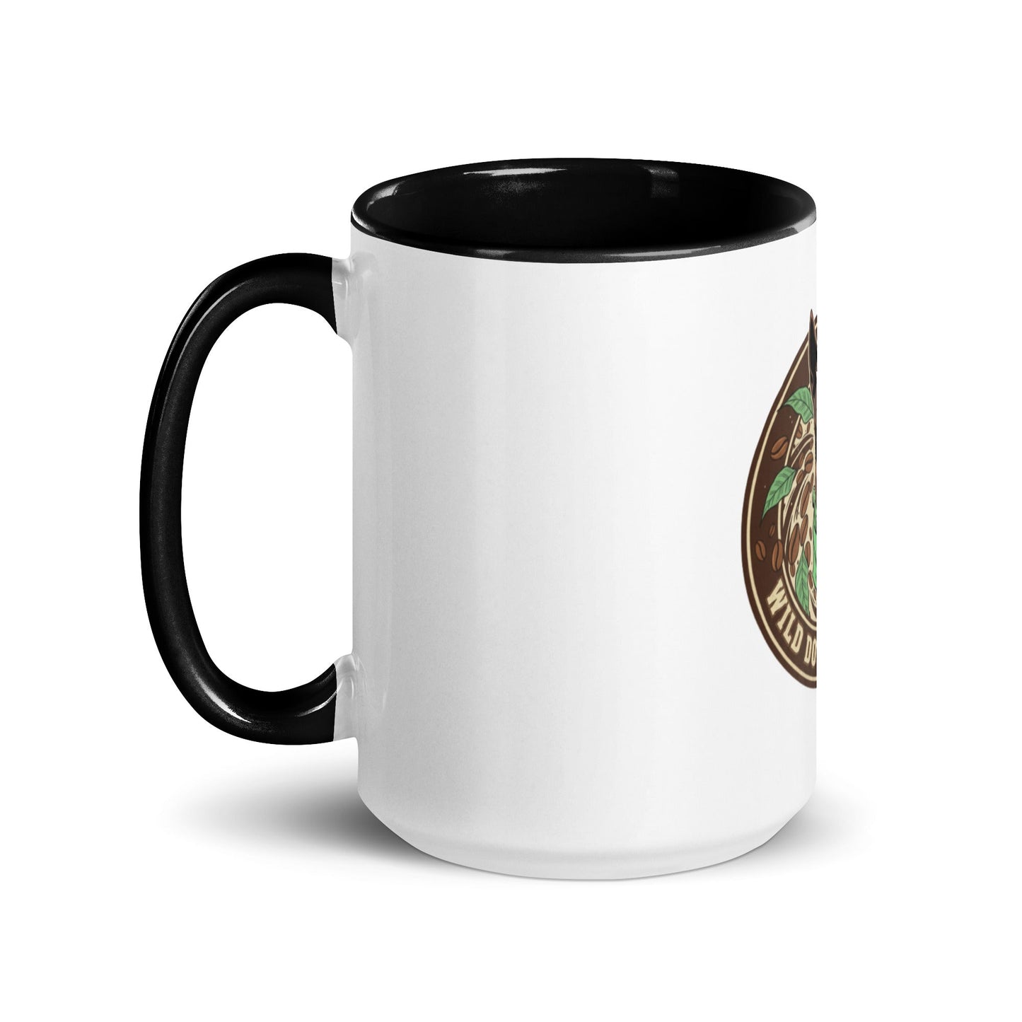 Mug with Color Inside – coffee or tea by Wild Dog Coffee Co Mug with Color Inside by Wild Dog Coffee Co.