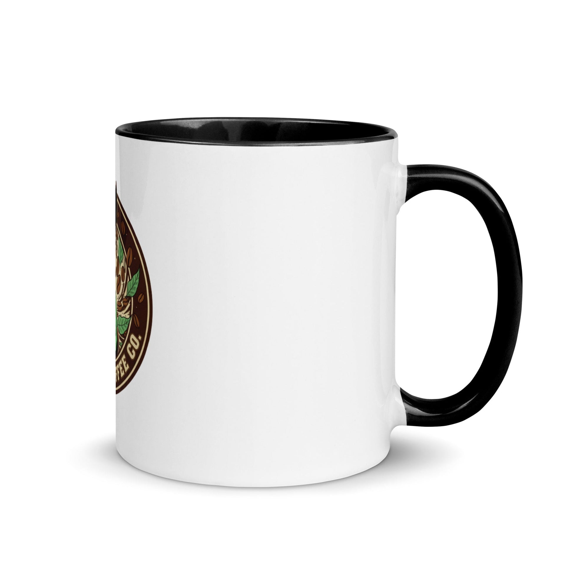 Mug with Color Inside – coffee or tea by Wild Dog Coffee Co Mug with Color Inside by Wild Dog Coffee Co.