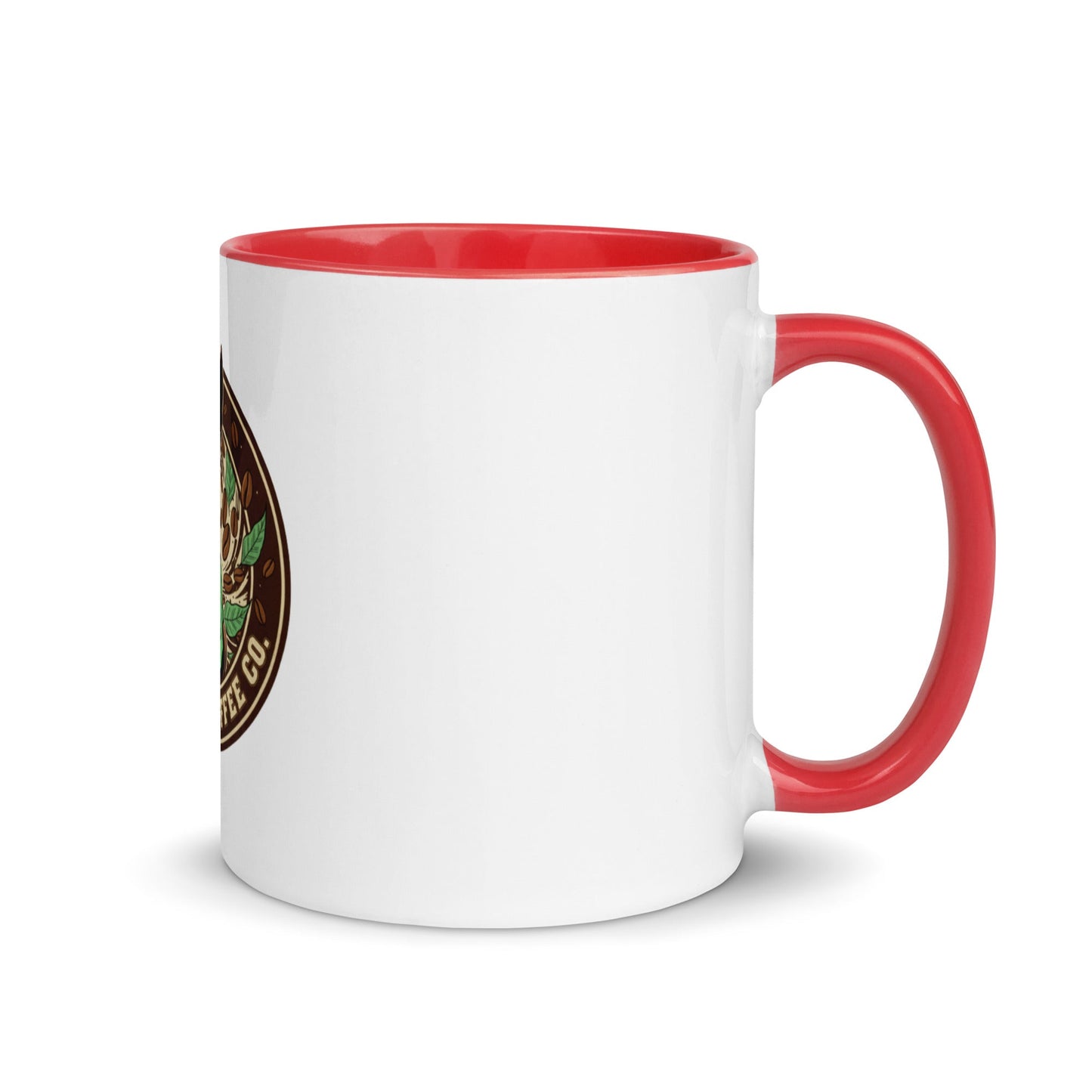 Mug with Color Inside – coffee or tea by Wild Dog Coffee Co Mug with Color Inside by Wild Dog Coffee Co.