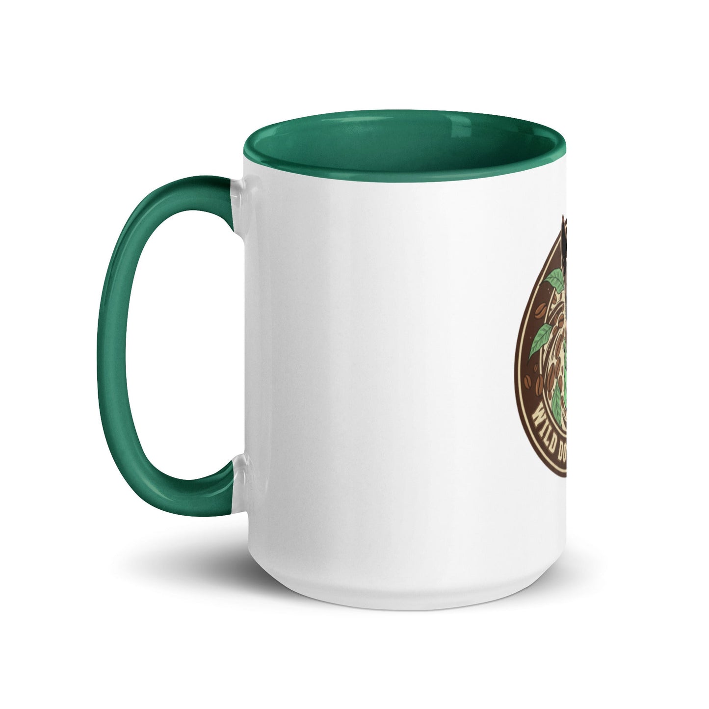 Mug with Color Inside – coffee or tea by Wild Dog Coffee Co Mug with Color Inside by Wild Dog Coffee Co.