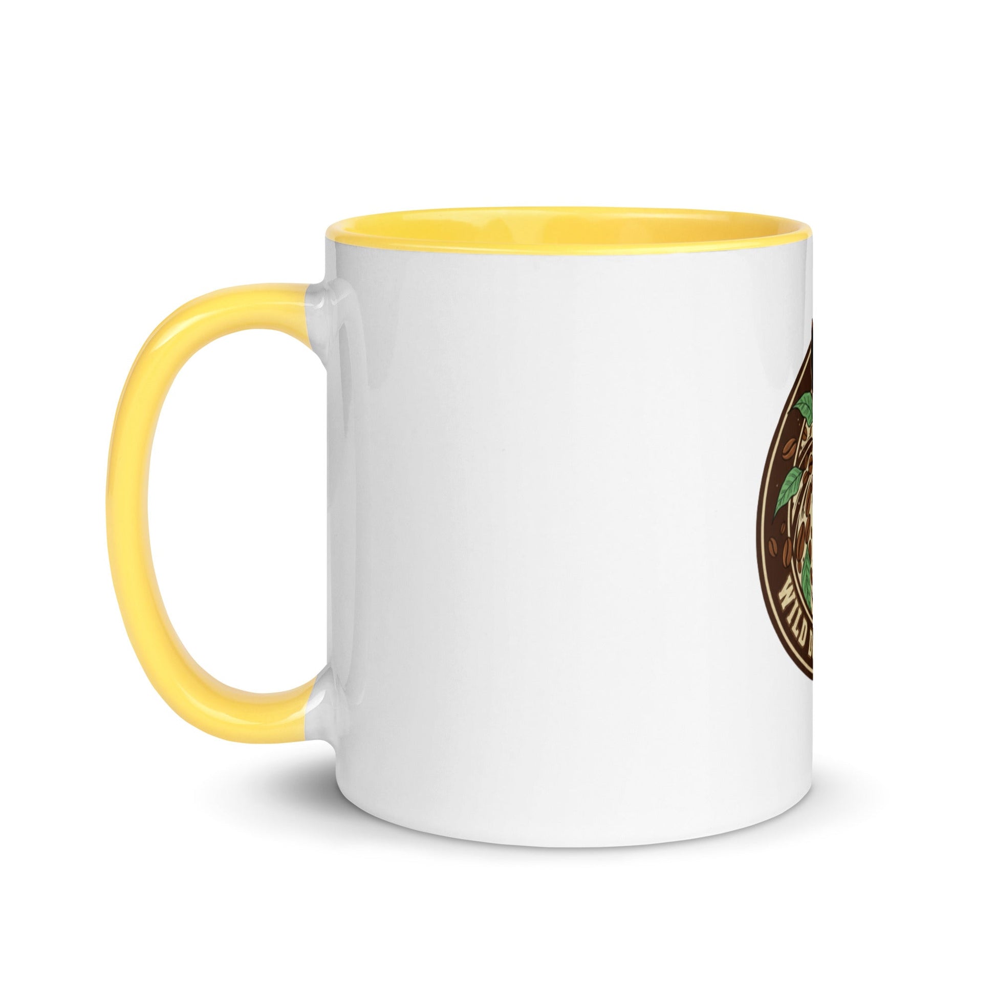 Mug with Color Inside – coffee or tea by Wild Dog Coffee Co Mug with Color Inside by Wild Dog Coffee Co.