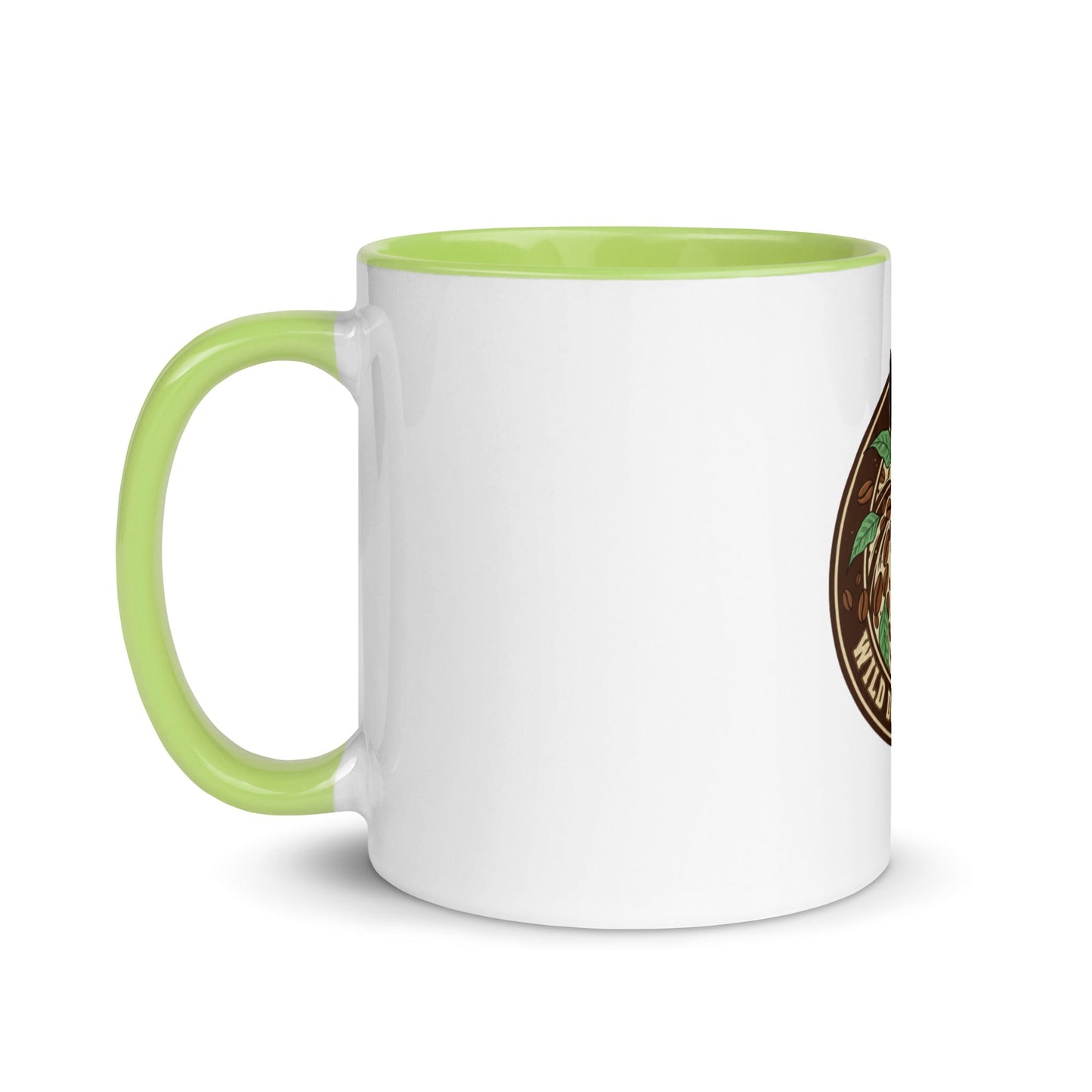 Mug with Color Inside – coffee or tea by Wild Dog Coffee Co Mug with Color Inside by Wild Dog Coffee Co.