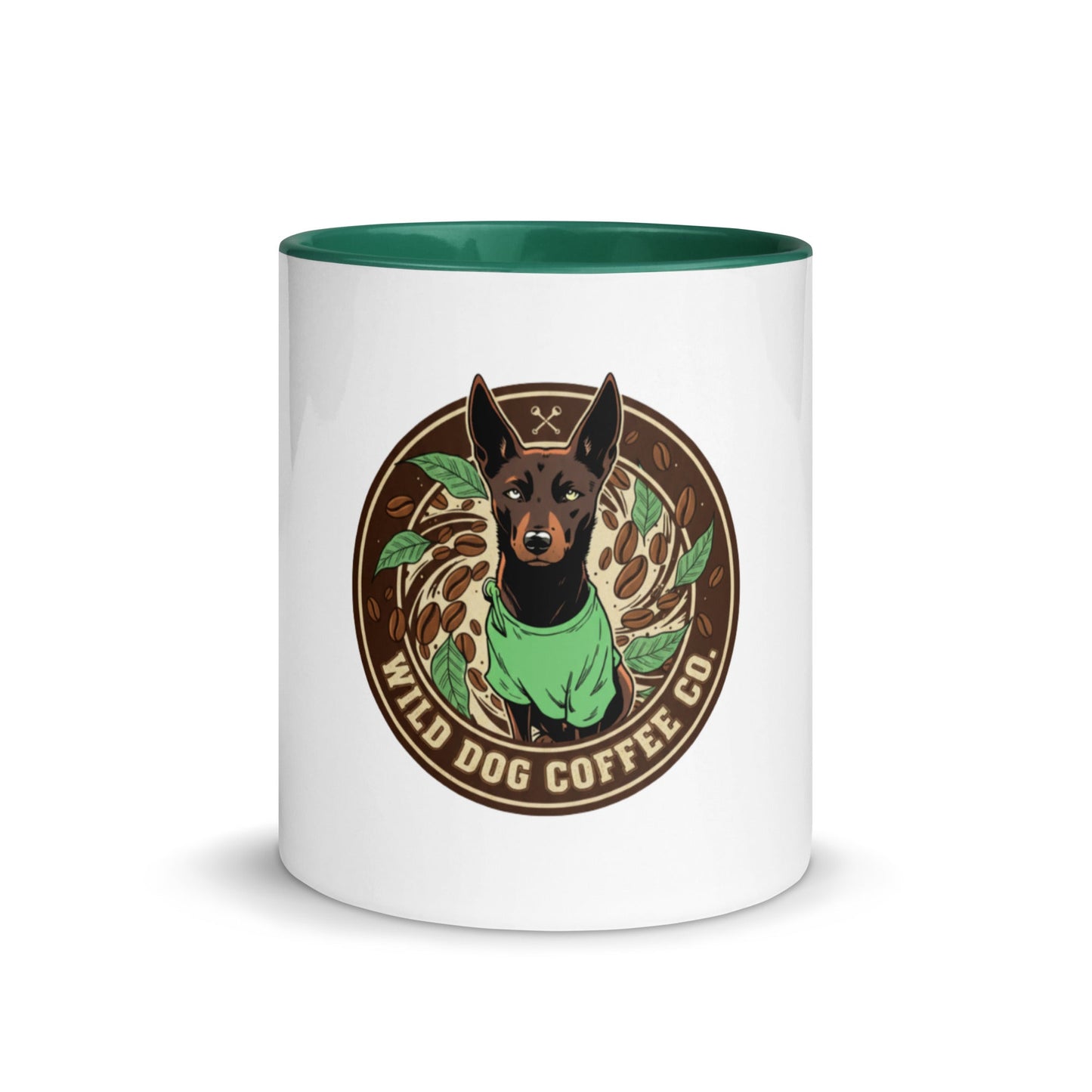 Mug with Color Inside – coffee or tea by Wild Dog Coffee Co Mug with Color Inside by Wild Dog Coffee Co.
