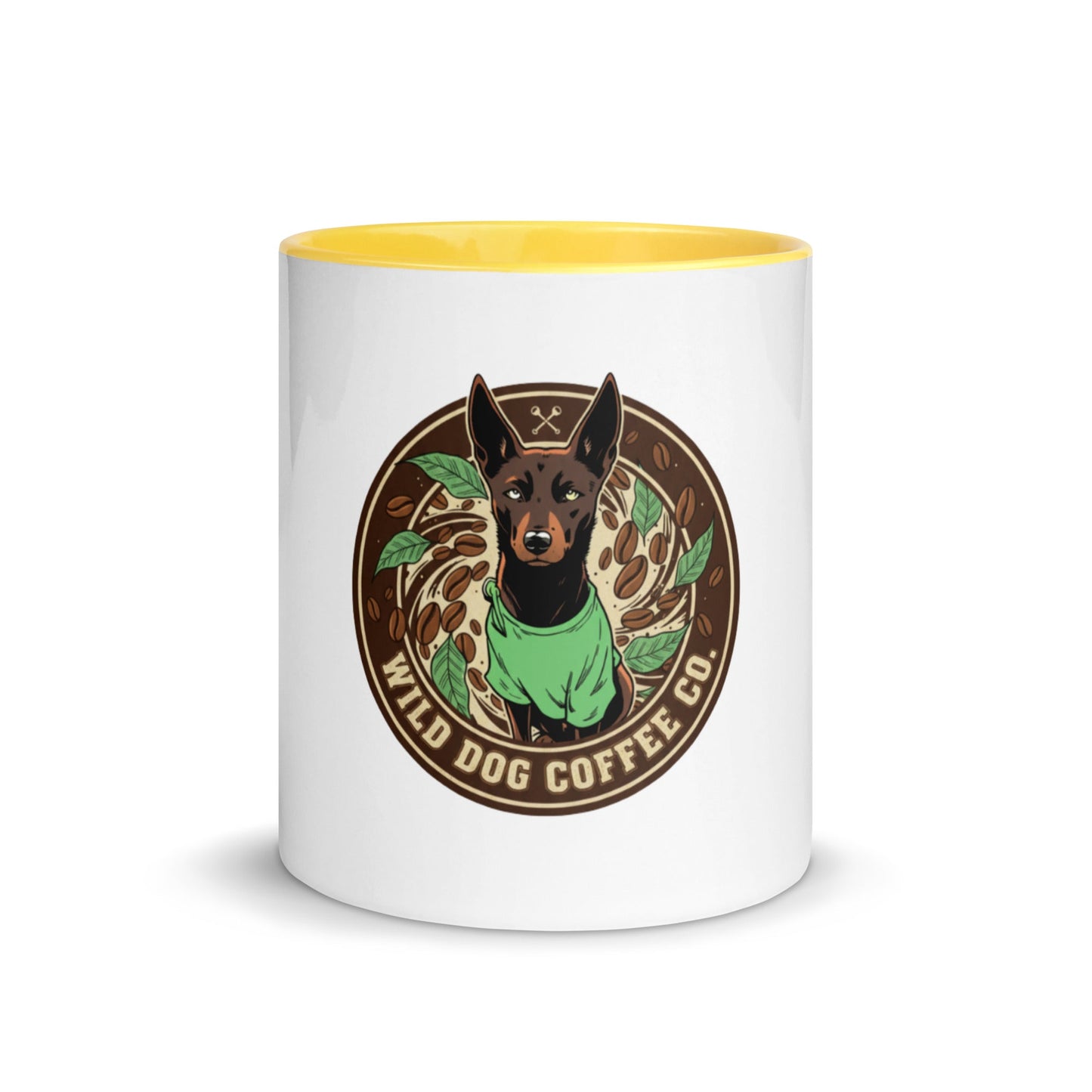 Mug with Color Inside – coffee or tea by Wild Dog Coffee Co Mug with Color Inside by Wild Dog Coffee Co.