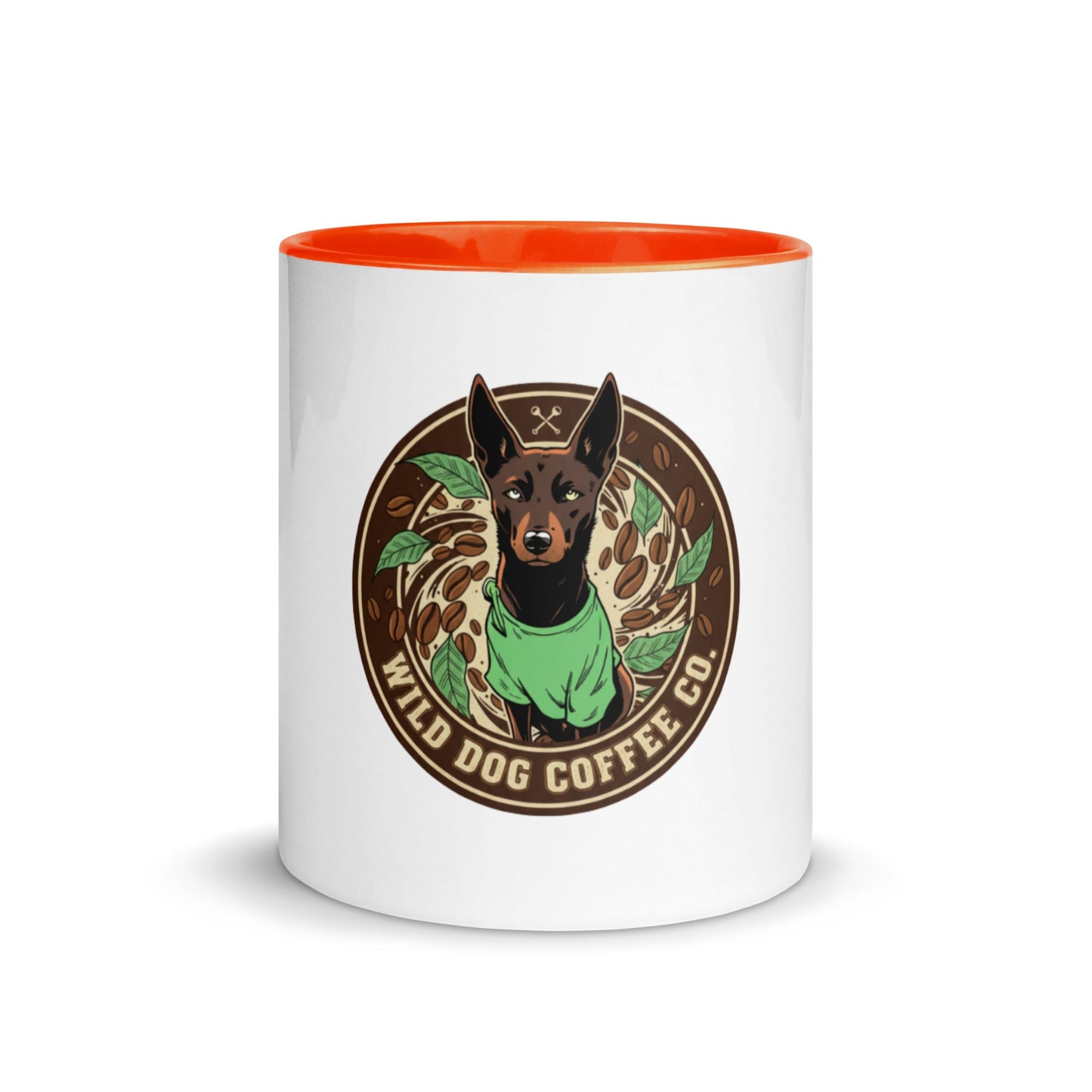 Mug with Color Inside – coffee or tea by Wild Dog Coffee Co Mug with Color Inside by Wild Dog Coffee Co.