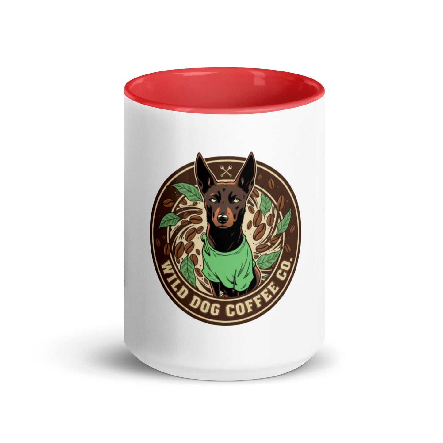 Mug with Color Inside – coffee or tea by Wild Dog Coffee Co Mug with Color Inside by Wild Dog Coffee Co.