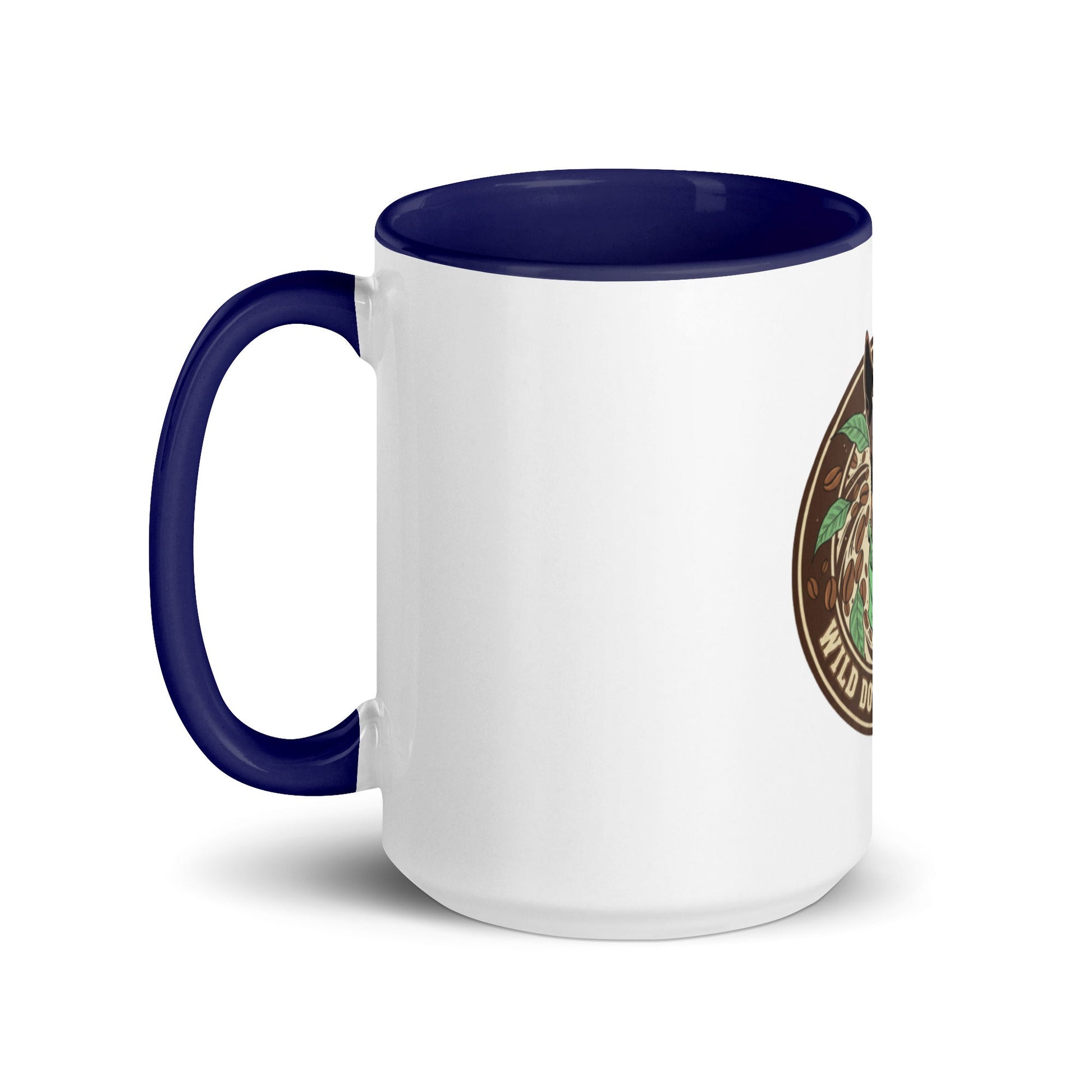 Mug with Color Inside – coffee or tea by Wild Dog Coffee Co Mug with Color Inside by Wild Dog Coffee Co.