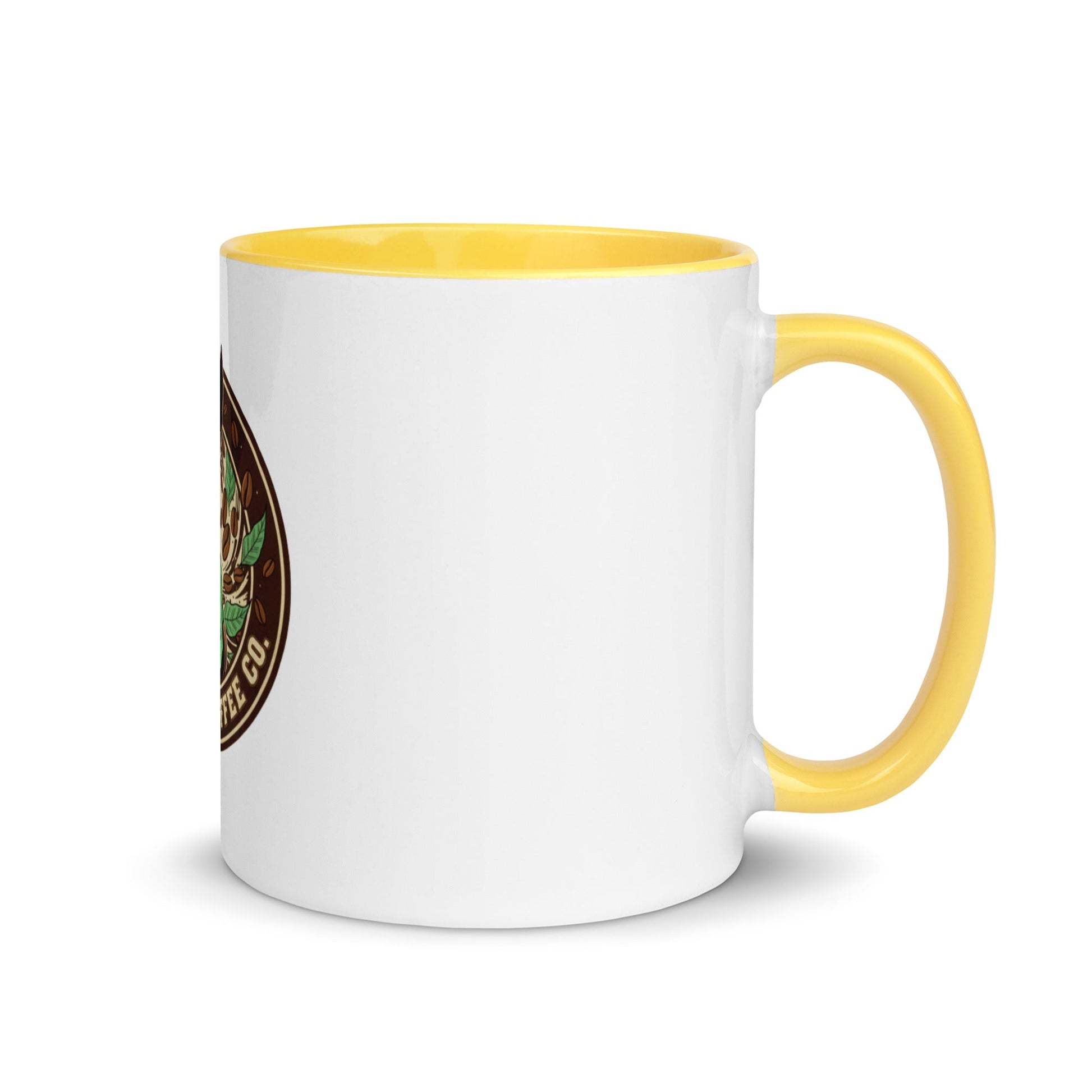 Mug with Color Inside – coffee or tea by Wild Dog Coffee Co Mug with Color Inside by Wild Dog Coffee Co.