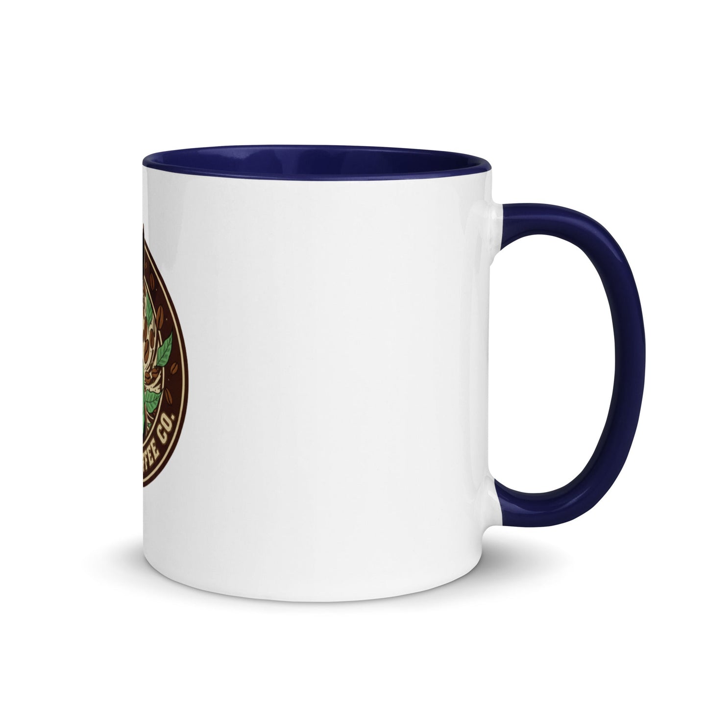 Mug with Color Inside – coffee or tea by Wild Dog Coffee Co Mug with Color Inside by Wild Dog Coffee Co.