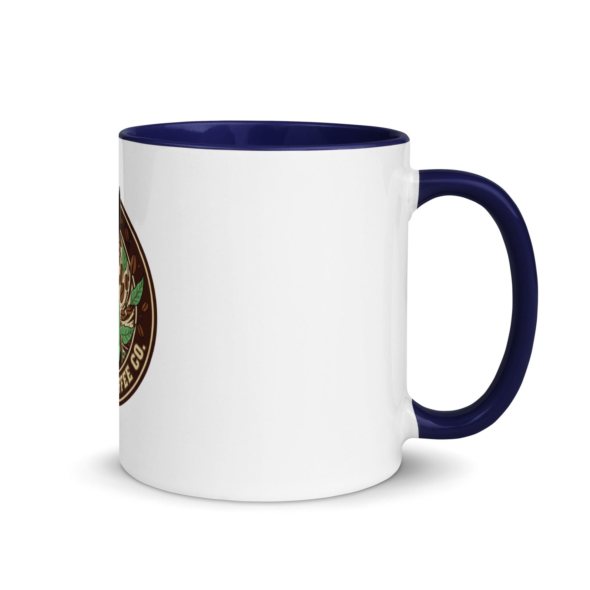 Mug with Color Inside – coffee or tea by Wild Dog Coffee Co Mug with Color Inside by Wild Dog Coffee Co.