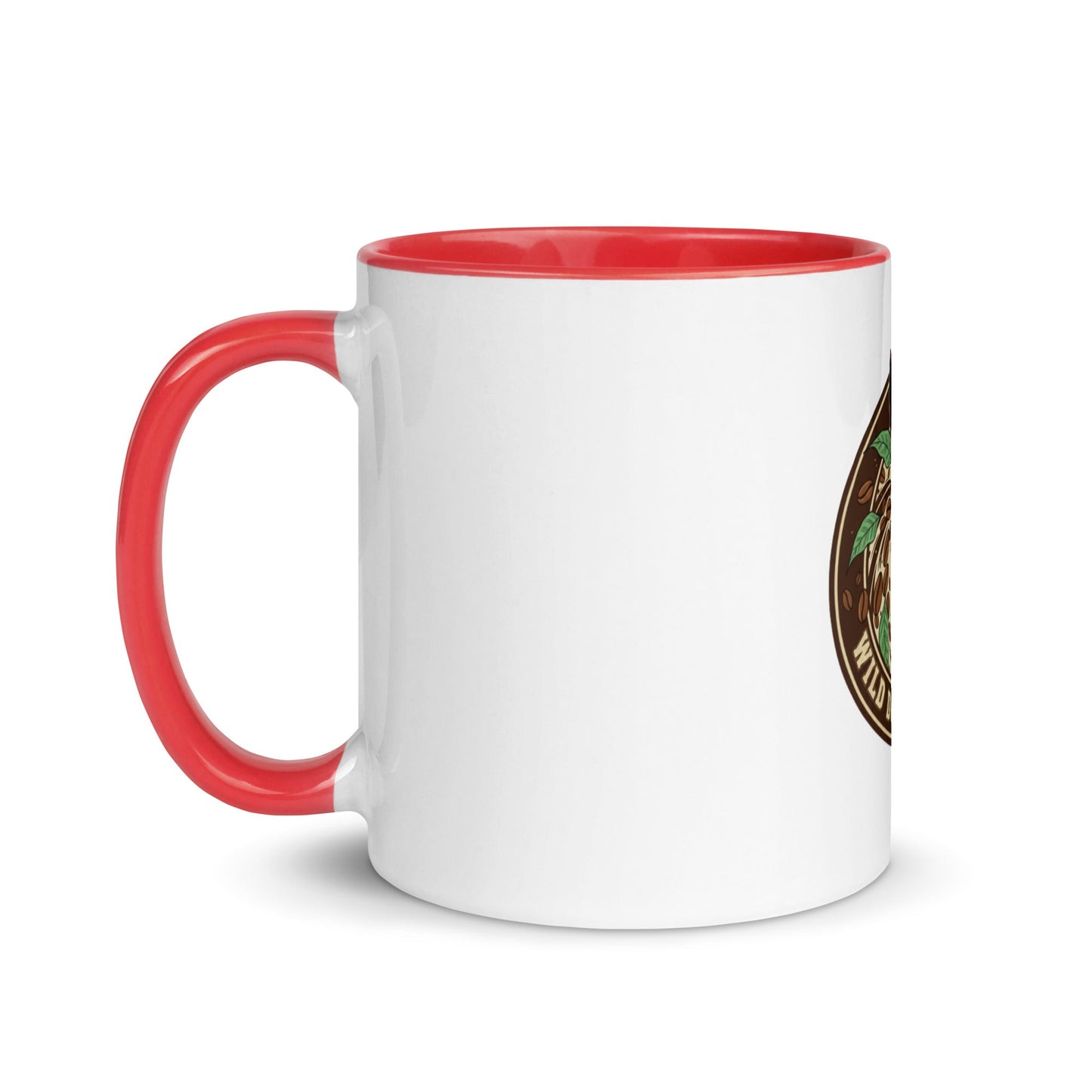 Mug with Color Inside – coffee or tea by Wild Dog Coffee Co Mug with Color Inside by Wild Dog Coffee Co.