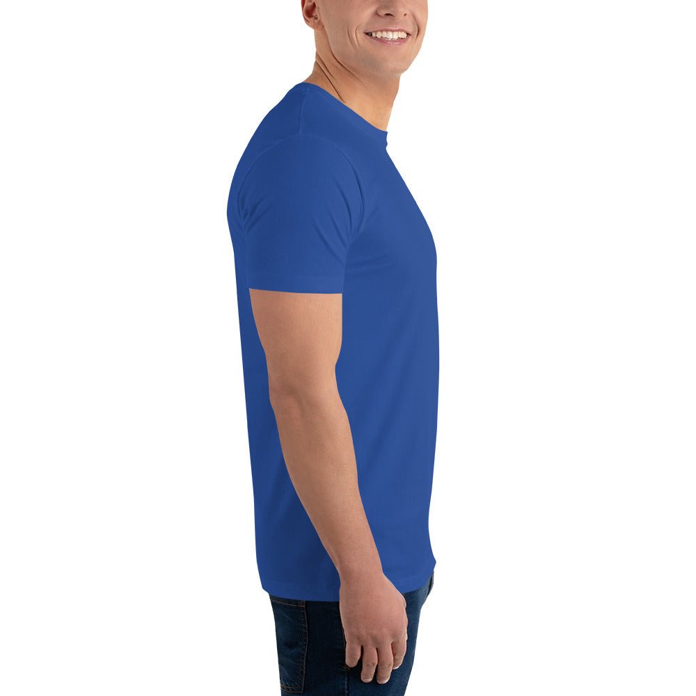 Short Sleeve T-shirt – coffee or tea by Wild Dog Coffee Co Short Sleeve T-shirt by Wild Dog Coffee Co.