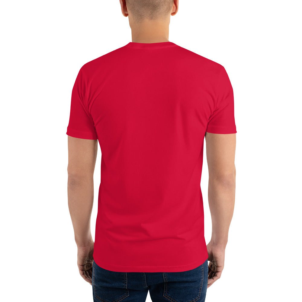 Short Sleeve T-shirt – coffee or tea by Wild Dog Coffee Co Short Sleeve T-shirt by Wild Dog Coffee Co.