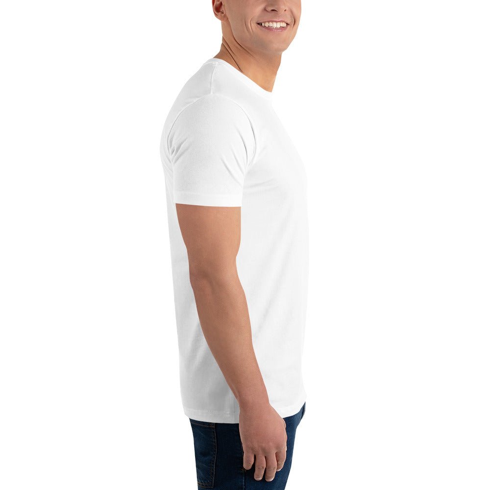 Short Sleeve T-shirt – coffee or tea by Wild Dog Coffee Co Short Sleeve T-shirt by Wild Dog Coffee Co.