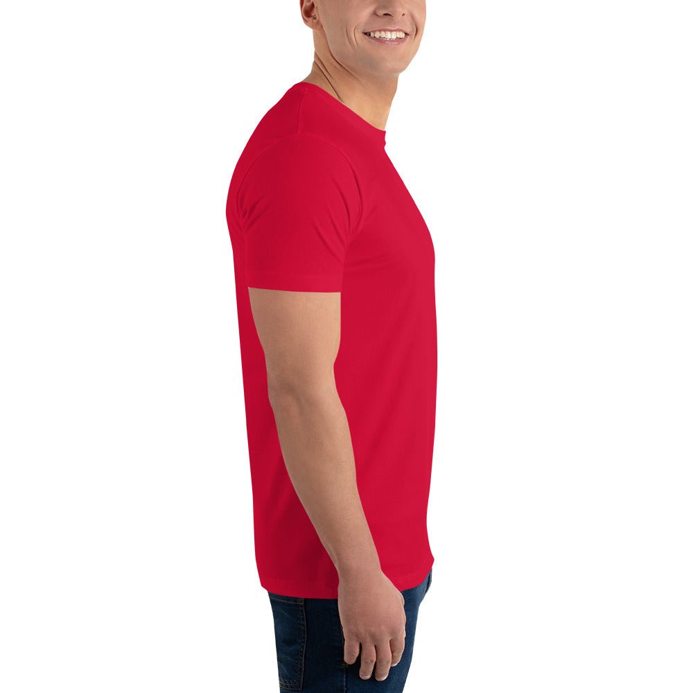 Short Sleeve T-shirt – coffee or tea by Wild Dog Coffee Co Short Sleeve T-shirt by Wild Dog Coffee Co.