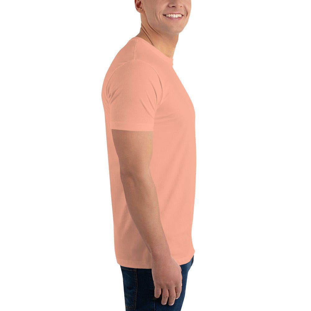 Short Sleeve T-shirt – coffee or tea by Wild Dog Coffee Co Short Sleeve T-shirt by Wild Dog Coffee Co.