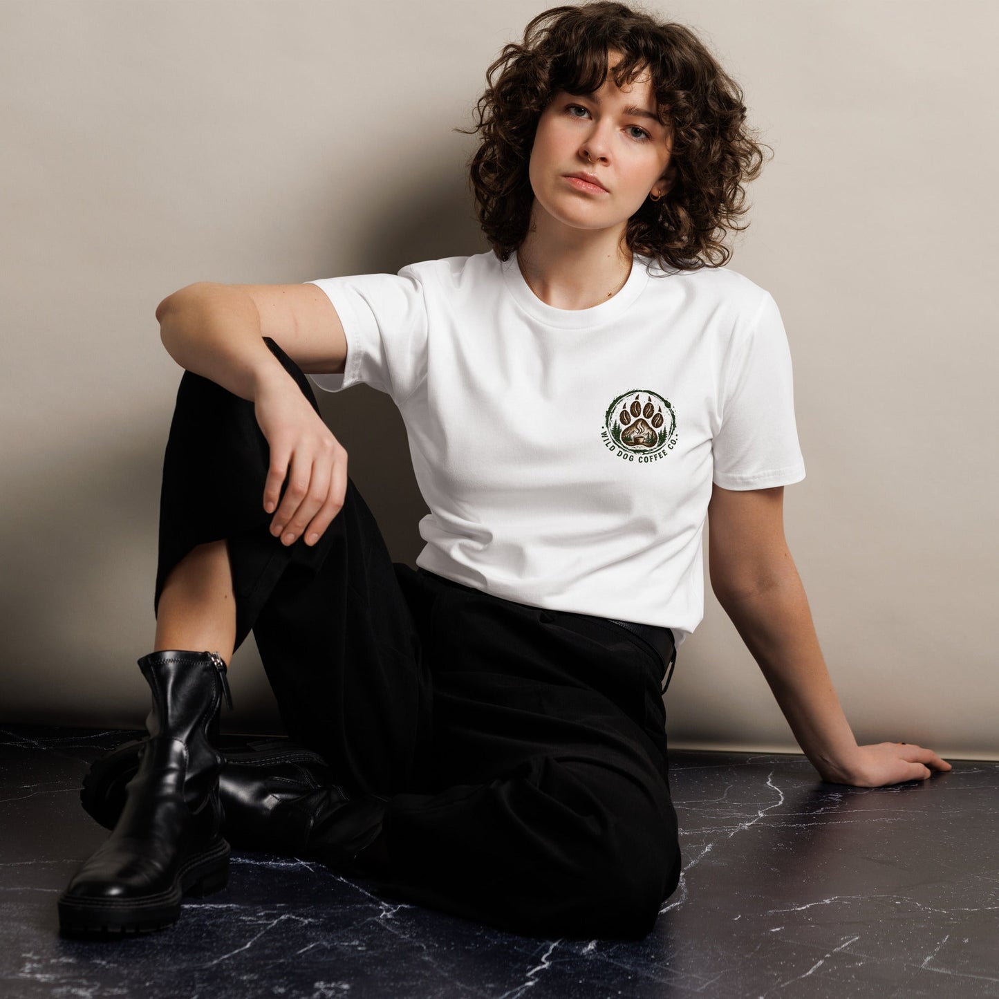 Unisex premium t-shirt – coffee or tea by Wild Dog Coffee Co Unisex premium t-shirt by Wild Dog Coffee Co.