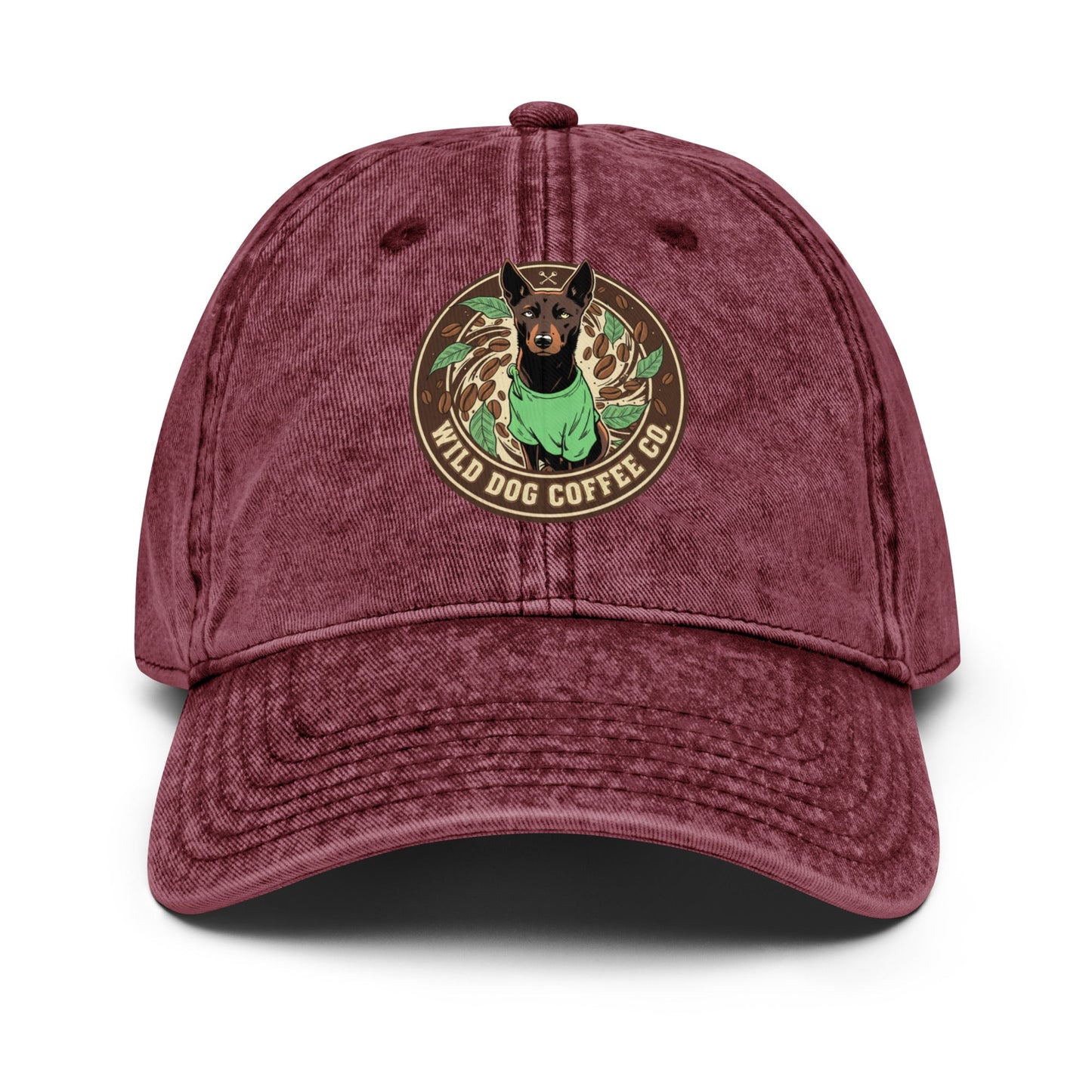 Vintage Cotton Twill Cap – coffee or tea by Wild Dog Coffee Co Vintage Cotton Twill Cap by Wild Dog Coffee Co.