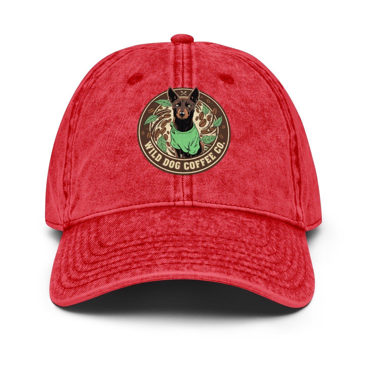 Vintage Cotton Twill Cap – coffee or tea by Wild Dog Coffee Co Vintage Cotton Twill Cap by Wild Dog Coffee Co.