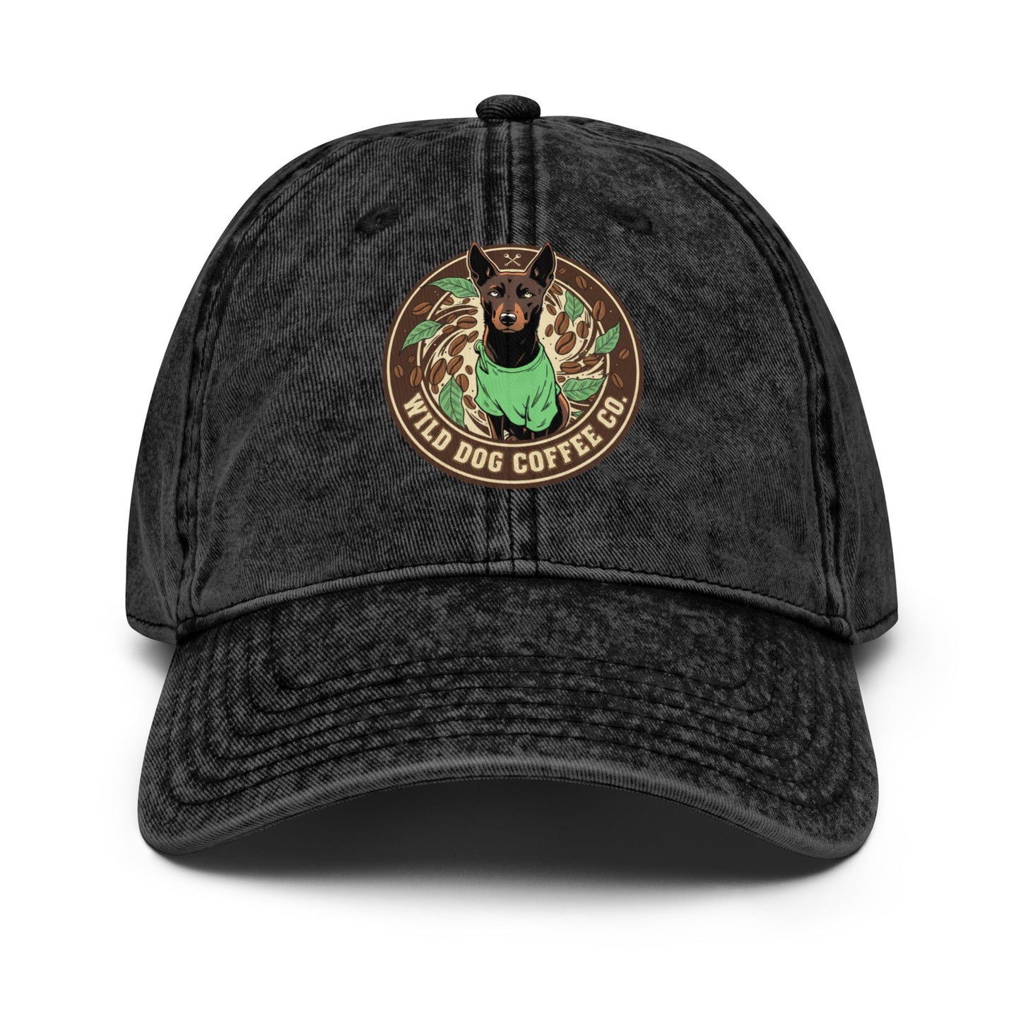Vintage Cotton Twill Cap – coffee or tea by Wild Dog Coffee Co Vintage Cotton Twill Cap by Wild Dog Coffee Co.